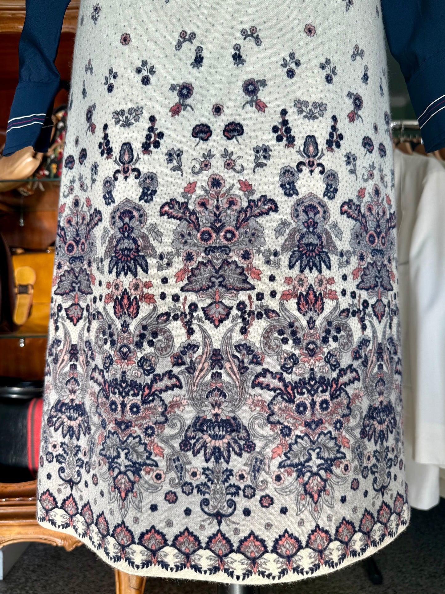 Gonna anni ‘70 a motivo floreale - TG. 46