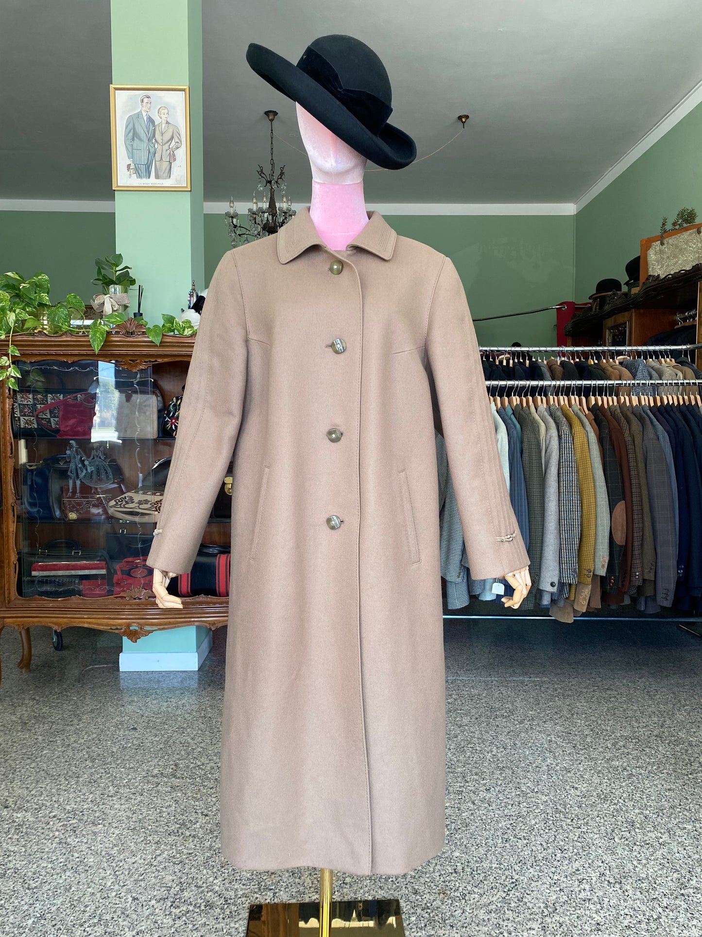 Cappotto color cammello anni ‘70 - TG. 44/46