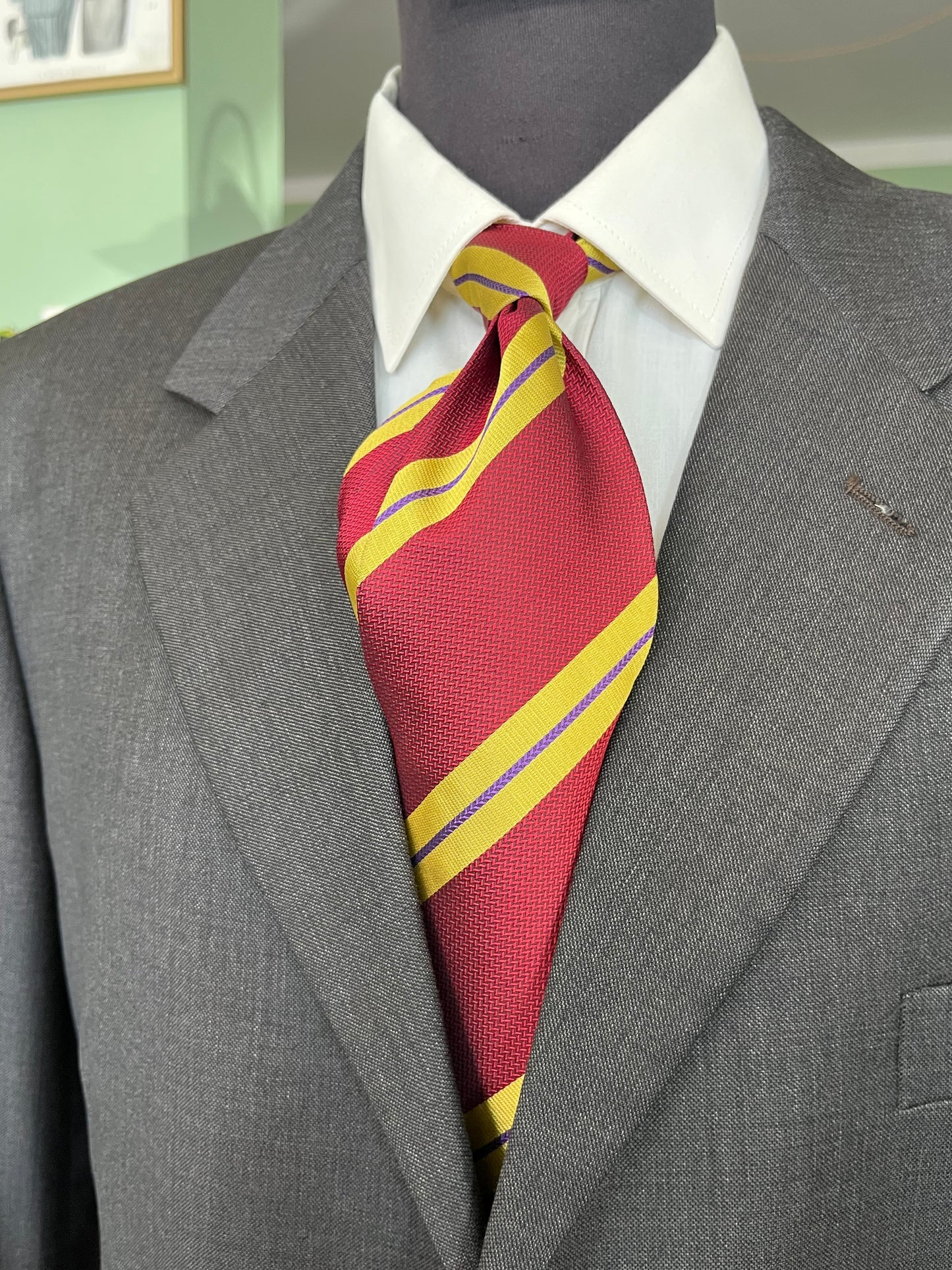 Cravatta anni ‘90 regimental