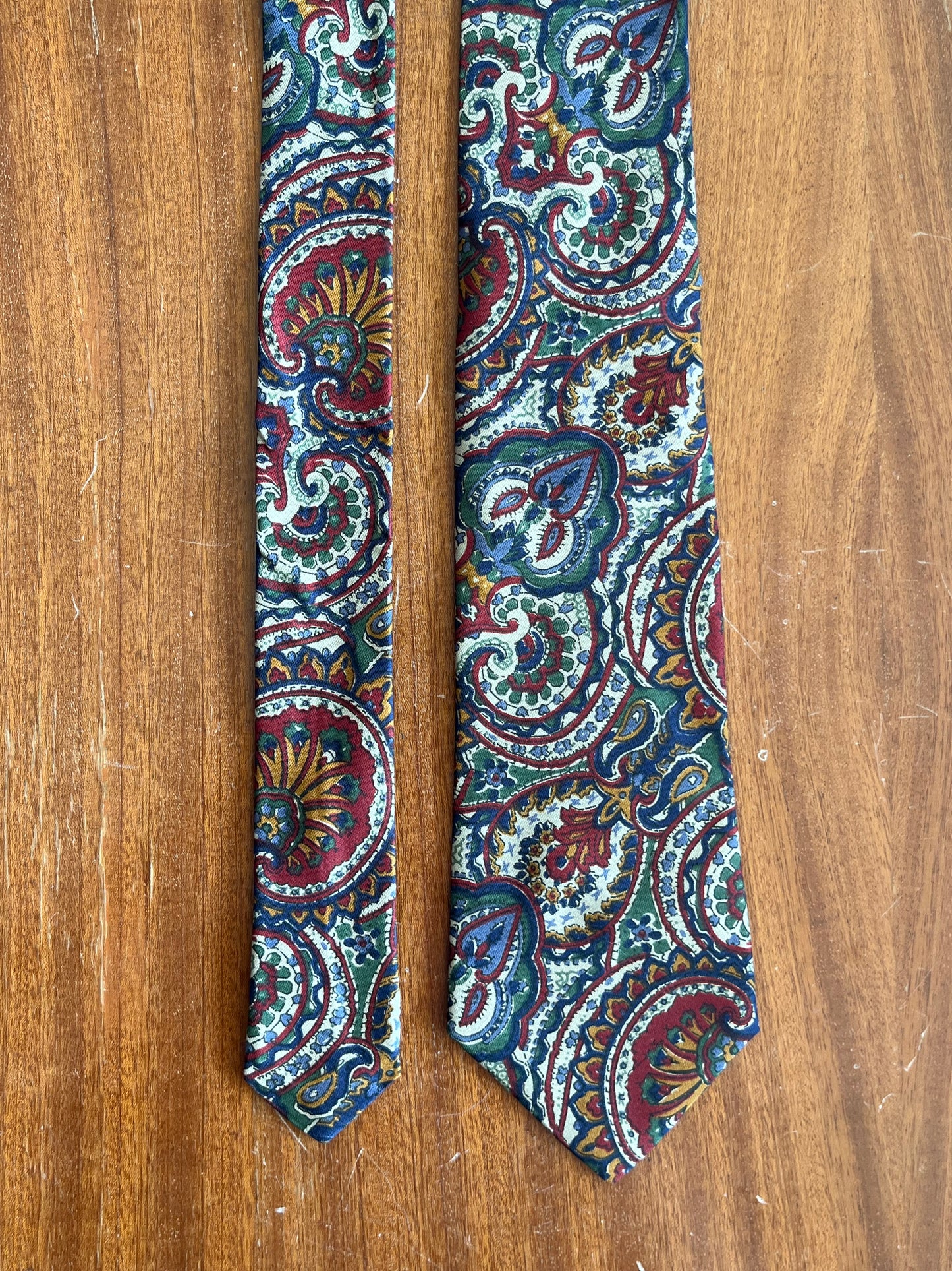 Cravatta anni ‘80 paisley