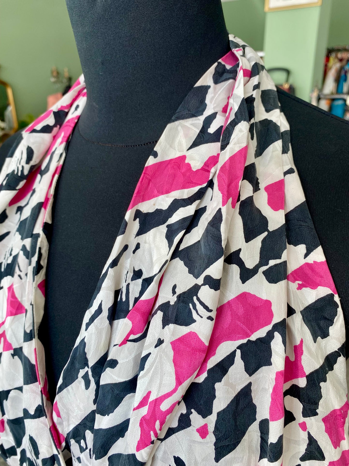 Abito sartoriale anni ’80 in pura seta – schiena scoperta - TG. 38