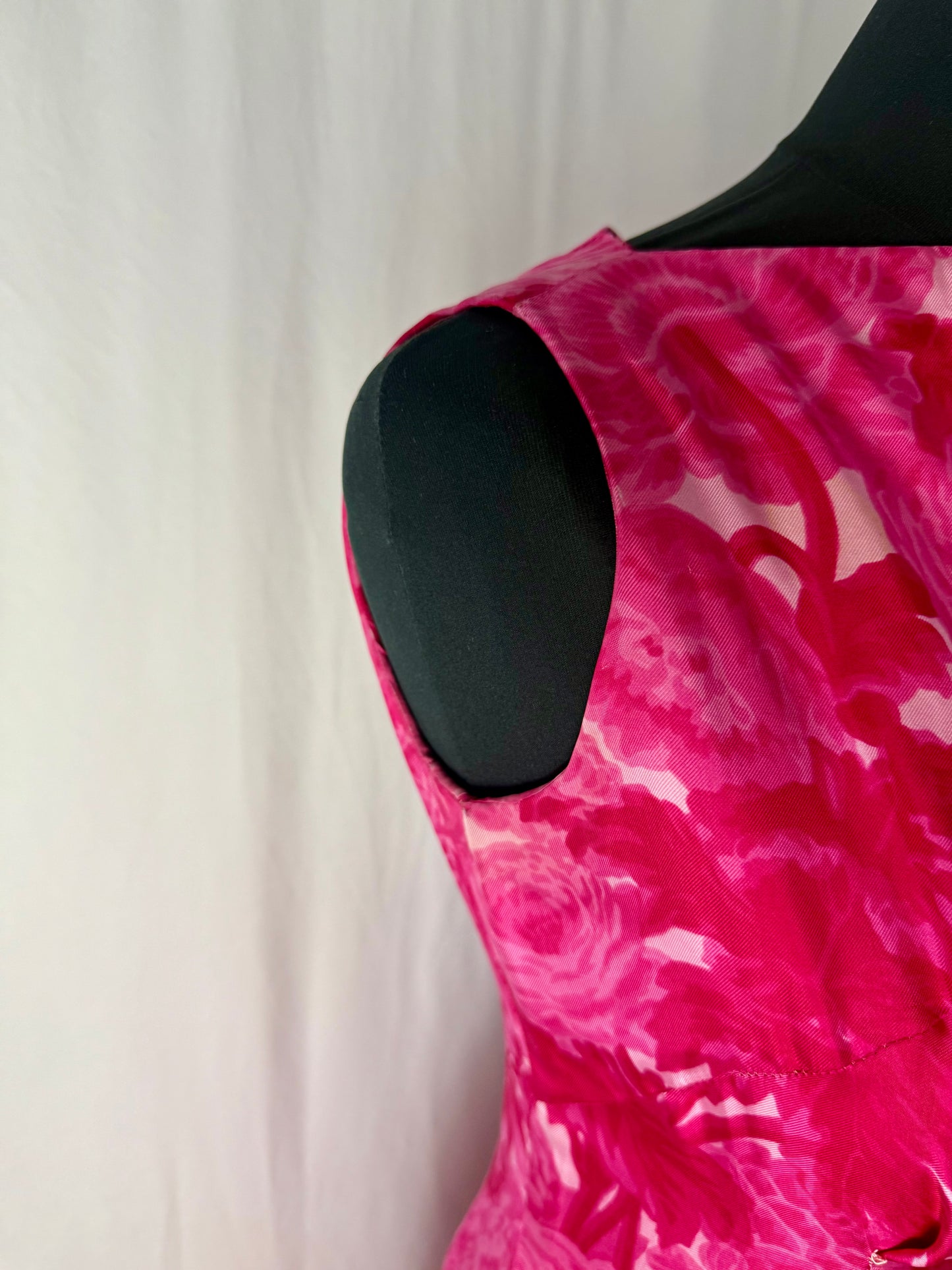 Abito “Fucsia Damascato” – Fine Anni ’50 - TG. 40/42