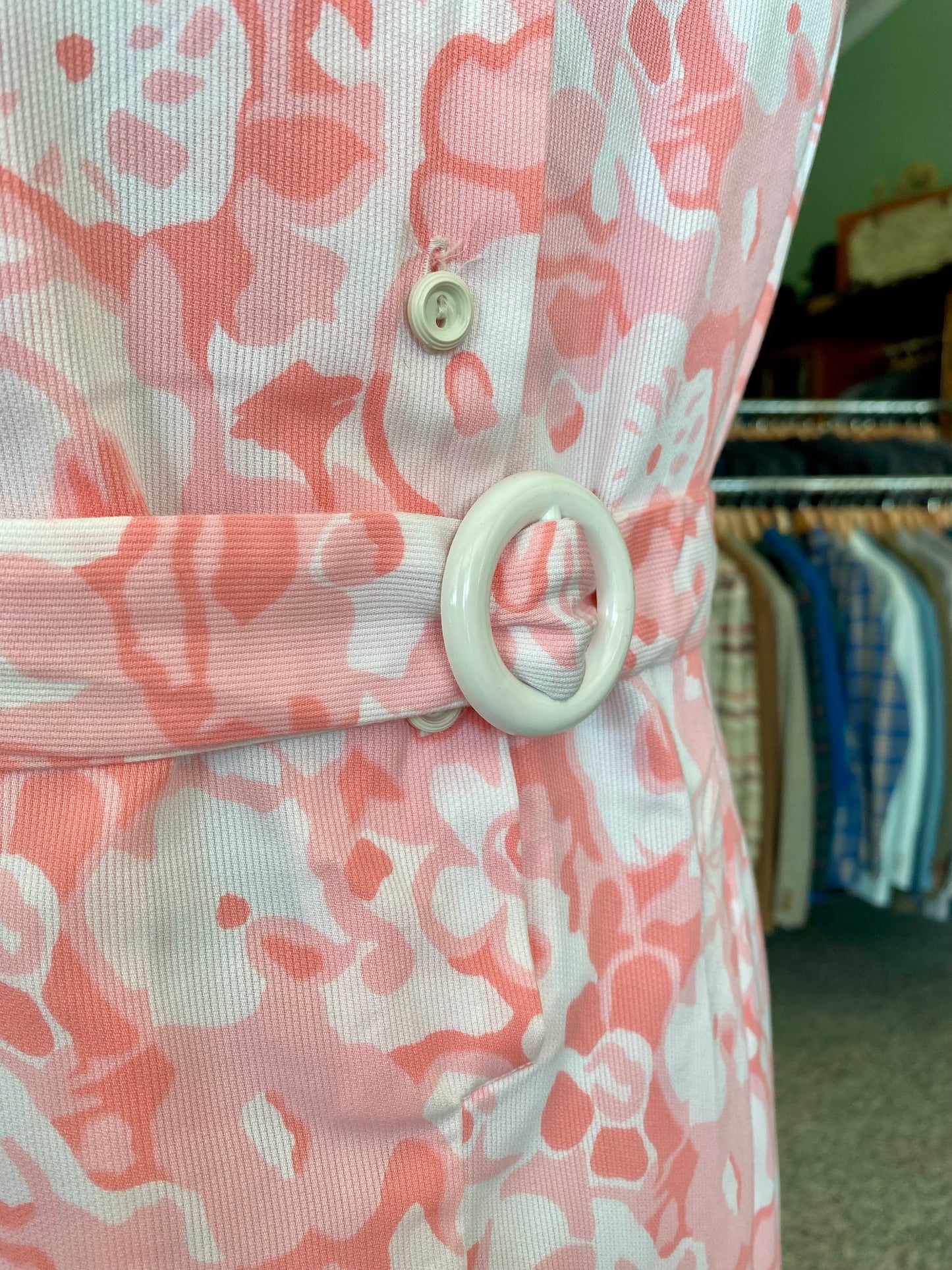 Abito anni ‘60 bon ton in misto cotone - TG. 40