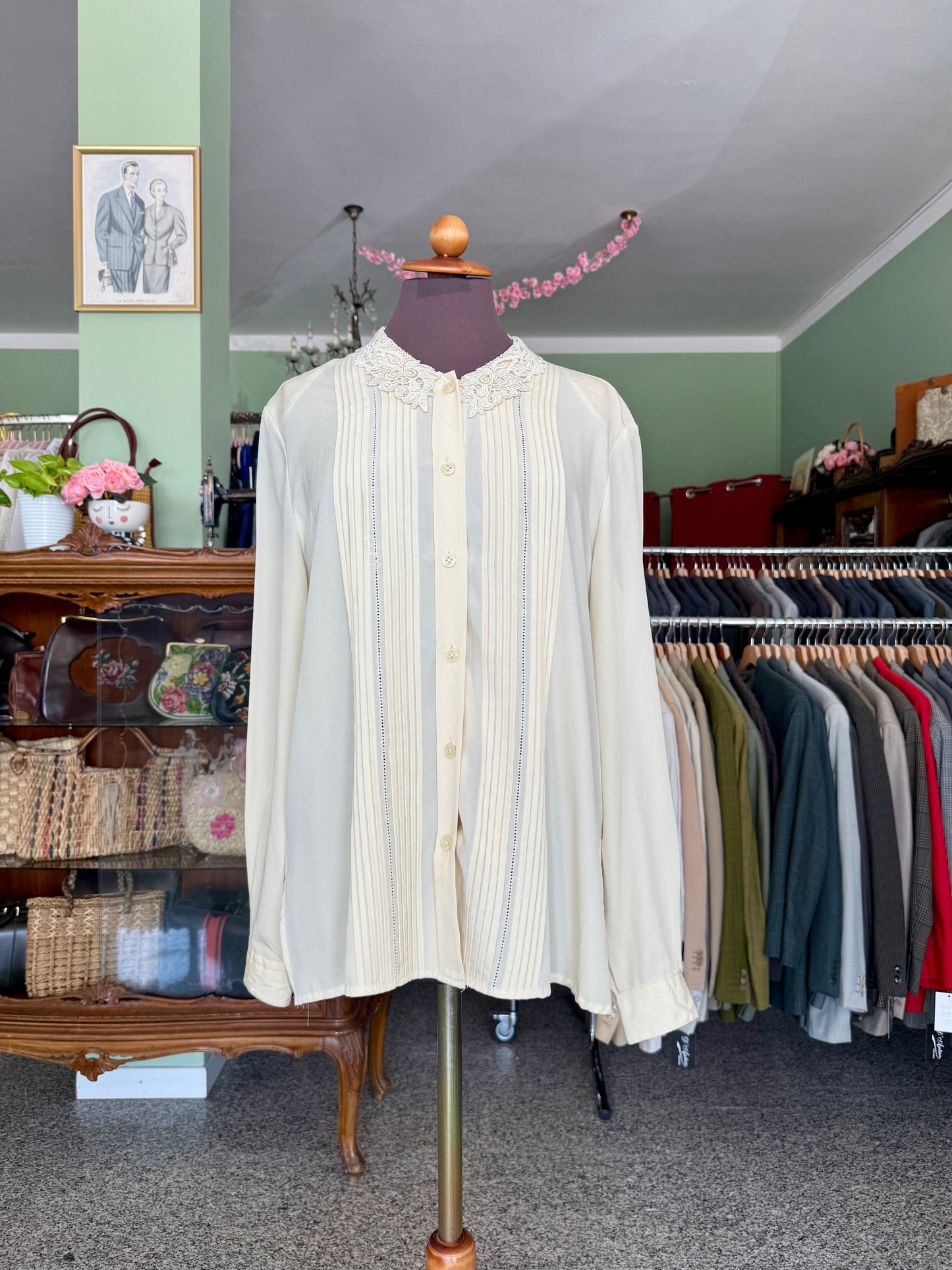 Camicia classica panna - TG. 44/46