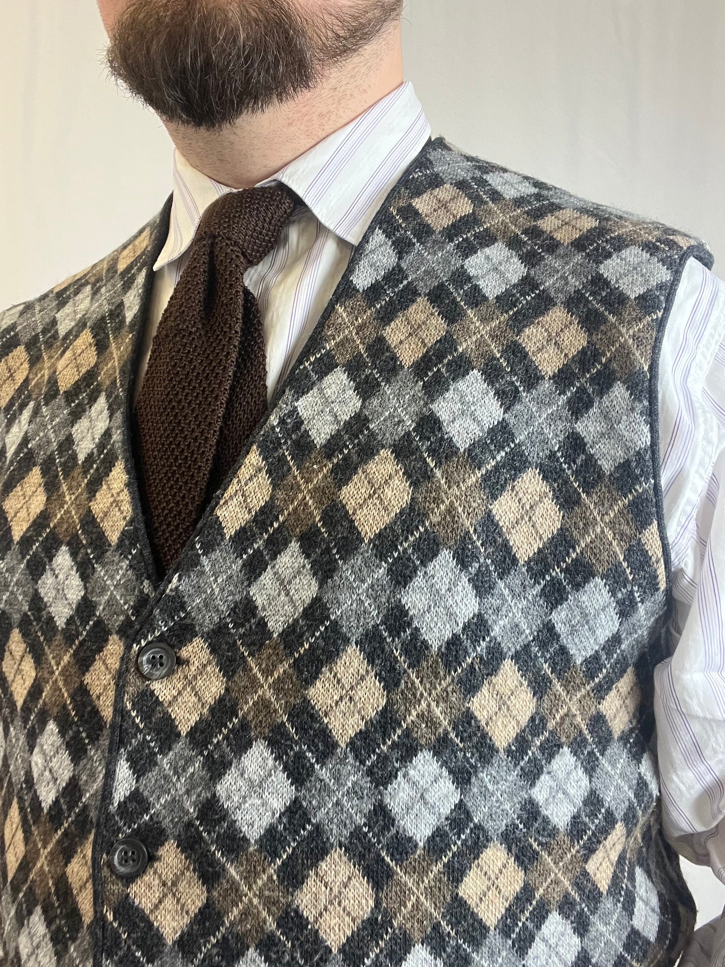 Gilet in maglia anni ‘90 tg. M-L