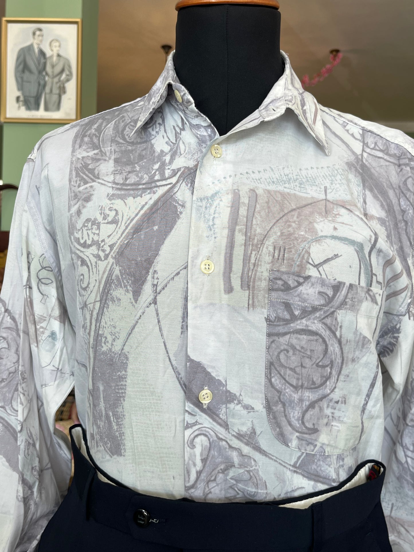 Camicia anni ‘80 tg. XS