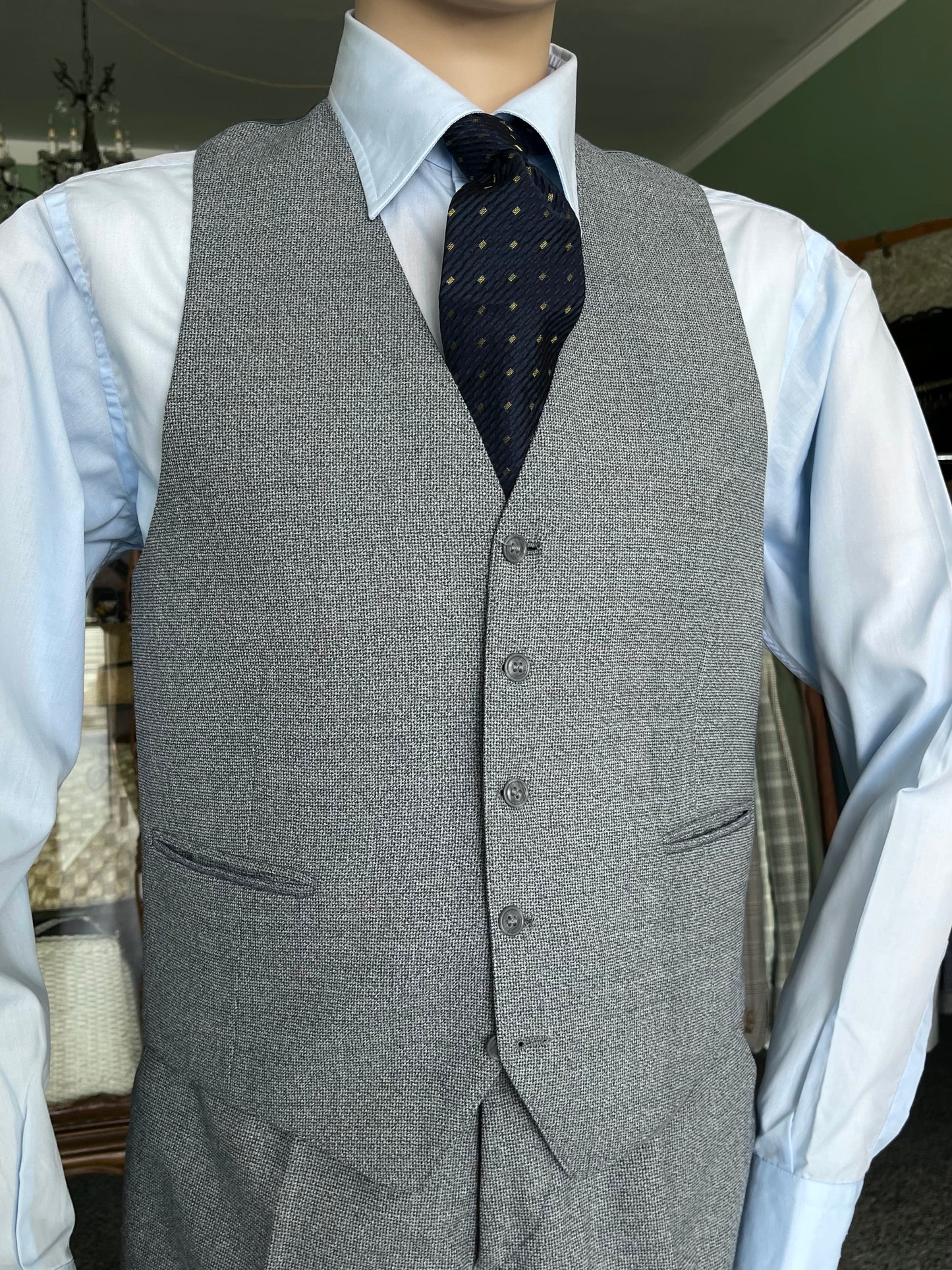 Completo tre pezzi anni '70 tg. 48