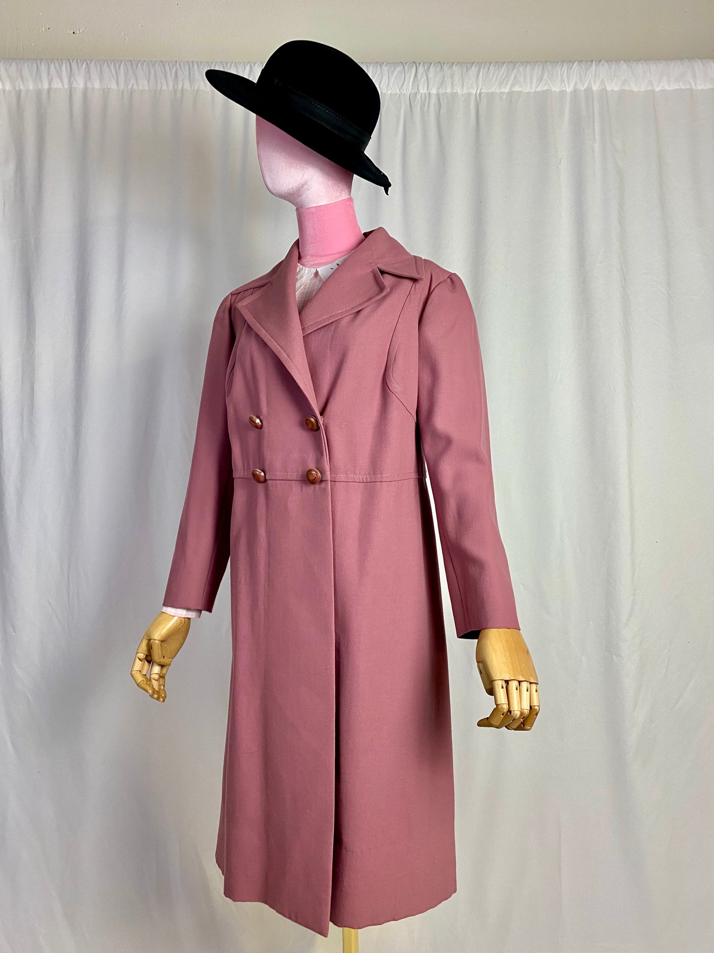 Cappotto anni ‘60 malva - TG. 42/44
