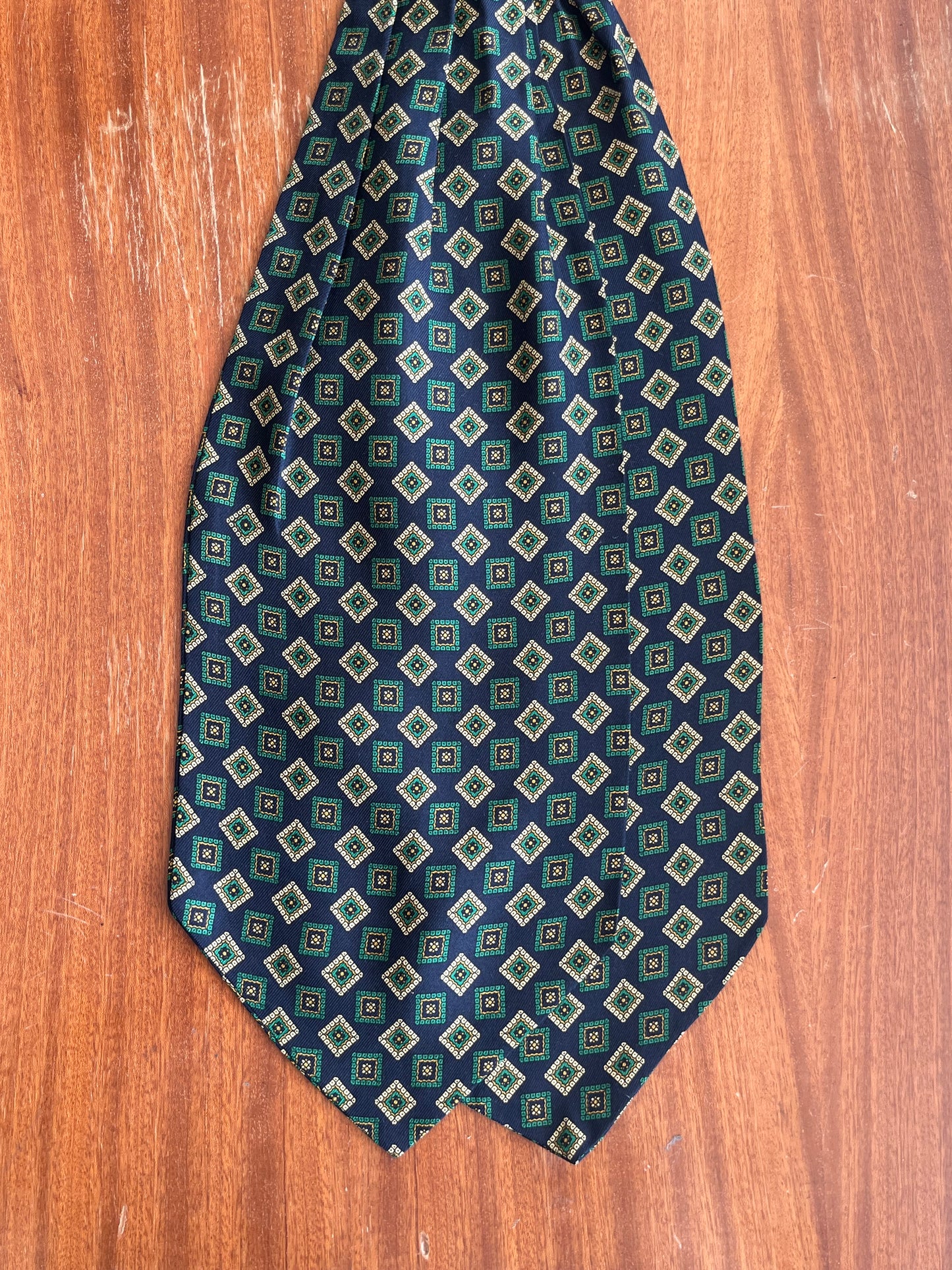 Ascot seta micro-fantasia