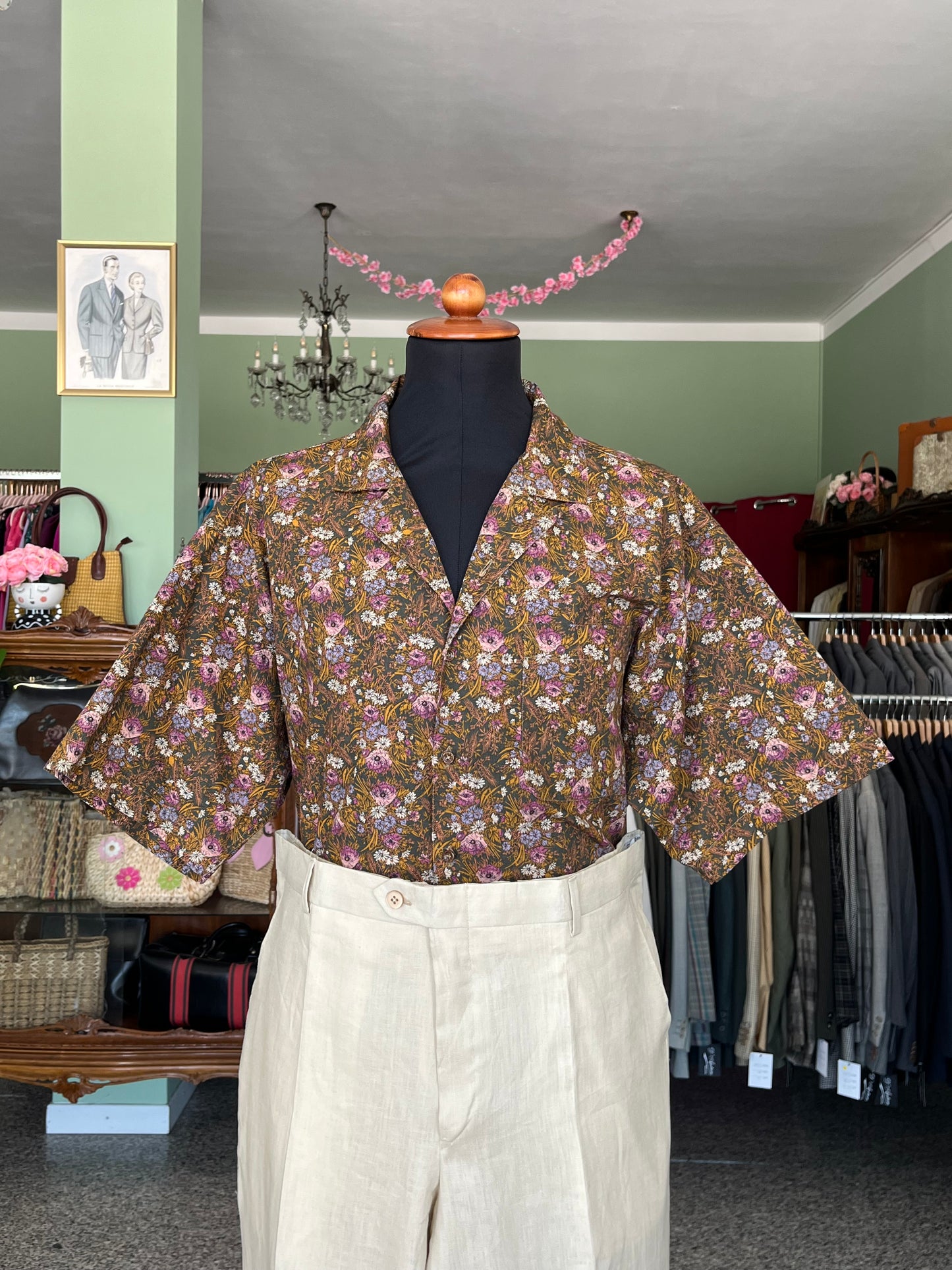 Camicia a maniche corte tg. L-XL