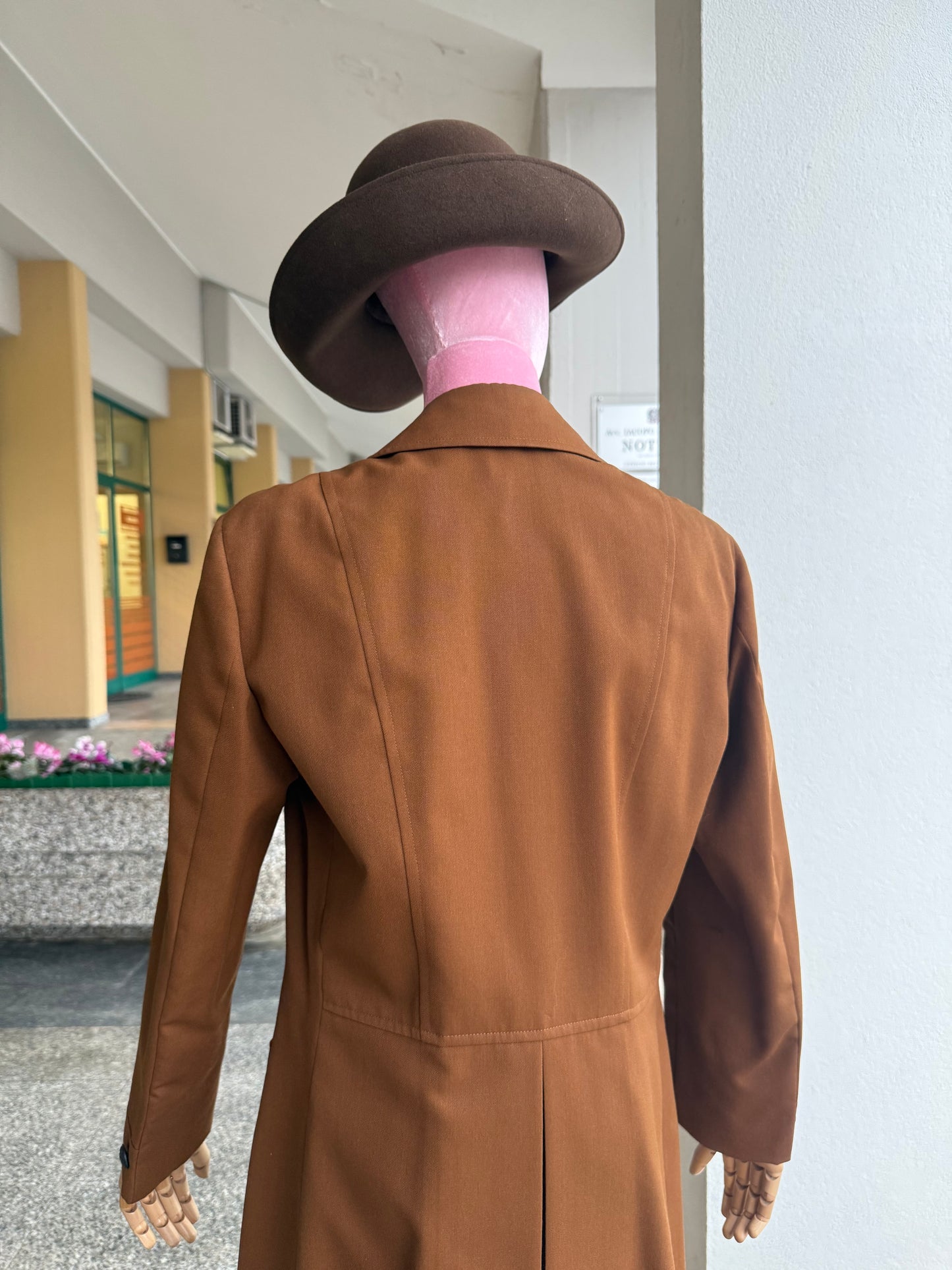 Trench tabacco new old stock - TG. 44