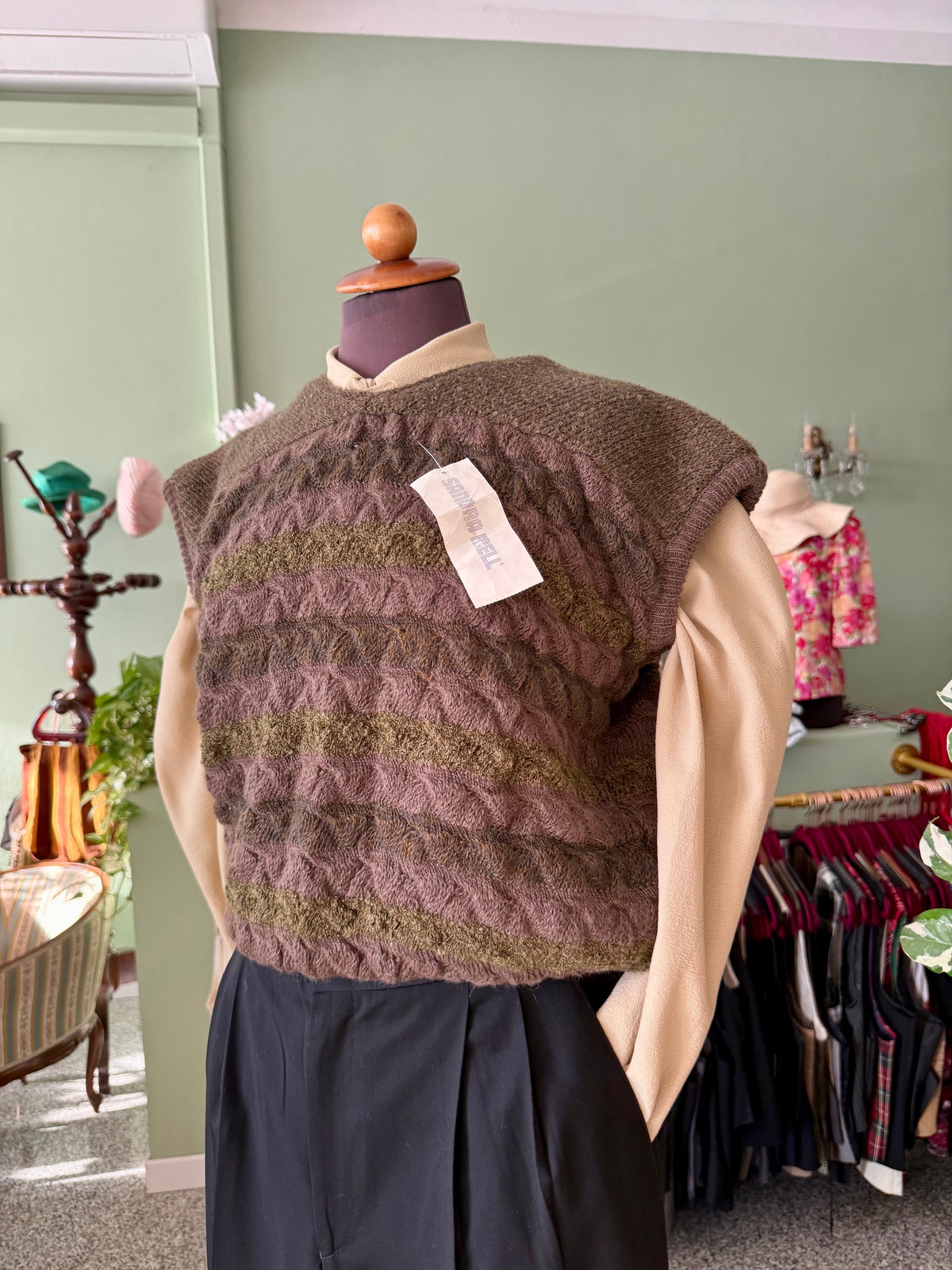 Gilet NOS in lana e alpaca - TG. 42/44