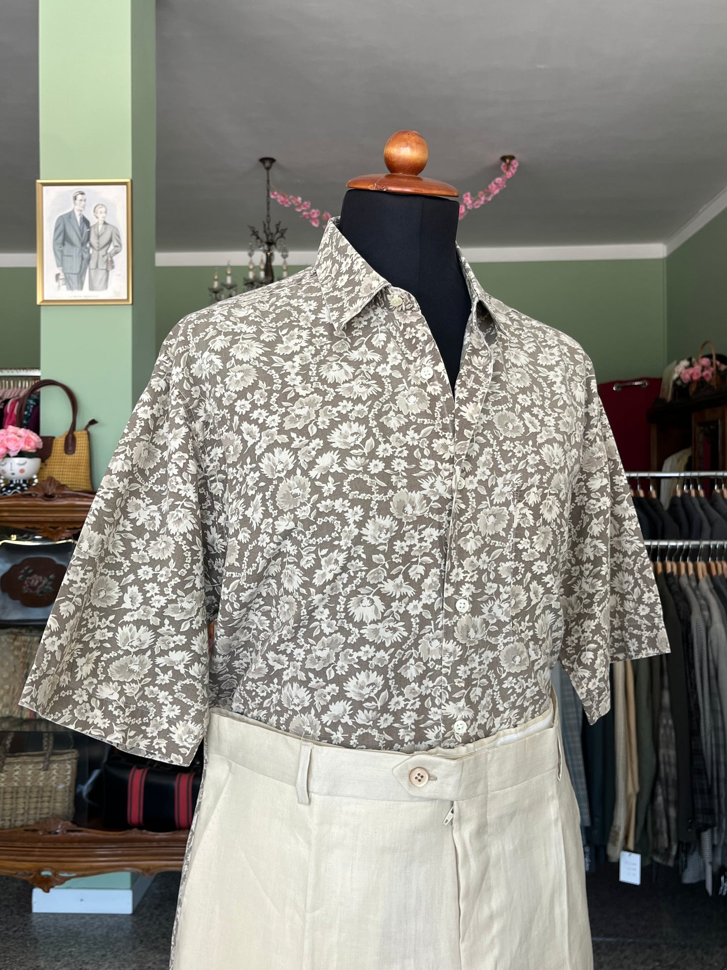 Camicia Benetton a maniche corte tg. S-M