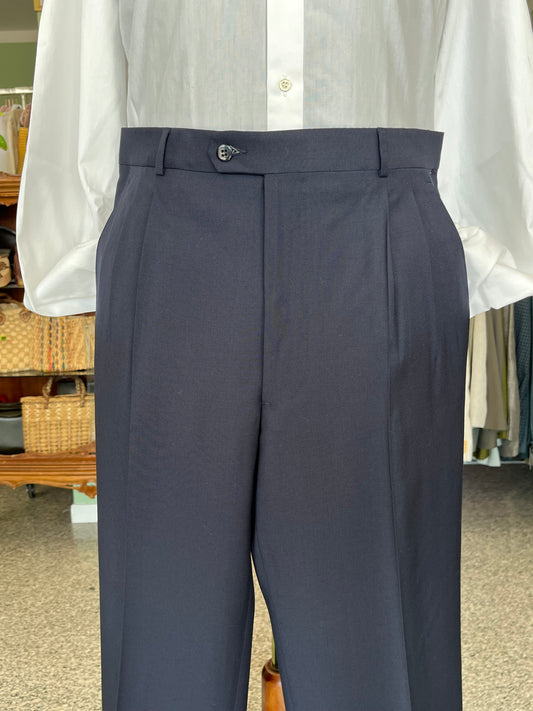 Calzoni anni ‘80 NOS blu navy