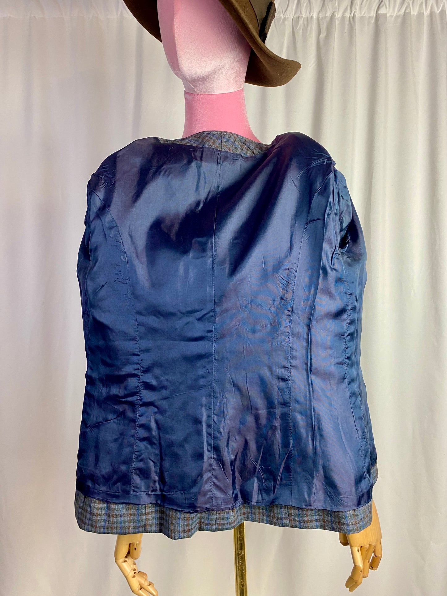 Giacca fantasia check - TG. 40/42