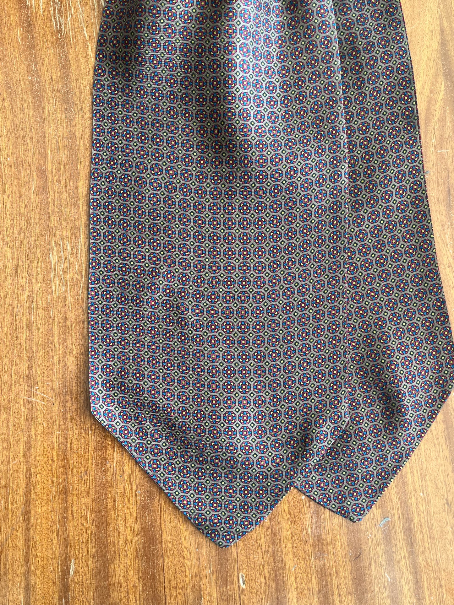 Ascot seta micro-fantasia