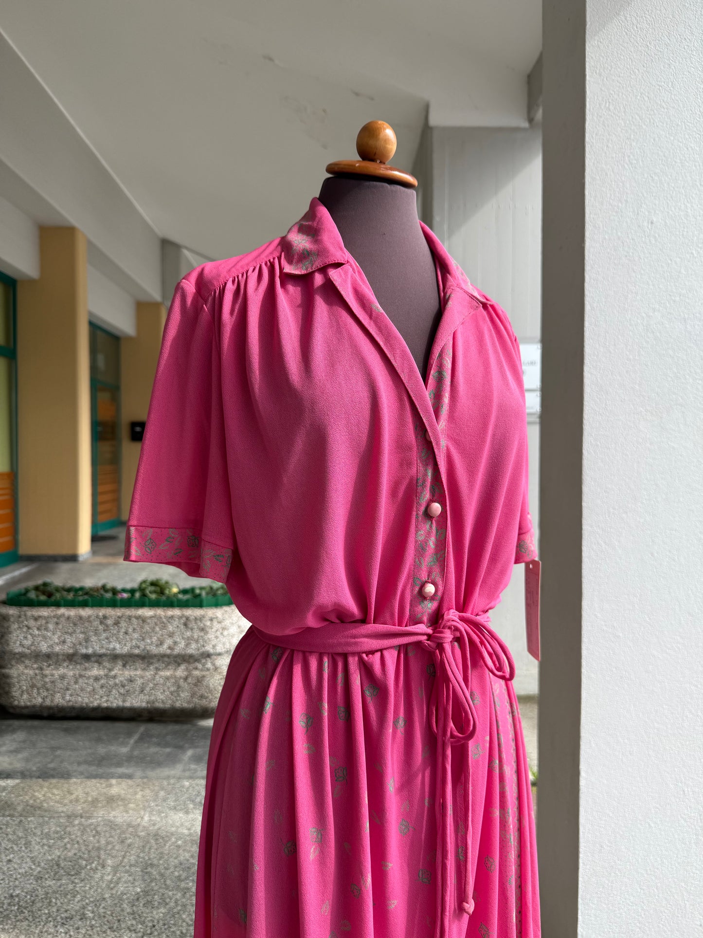 Abito anni ‘70 fucsia - TG. 48/50