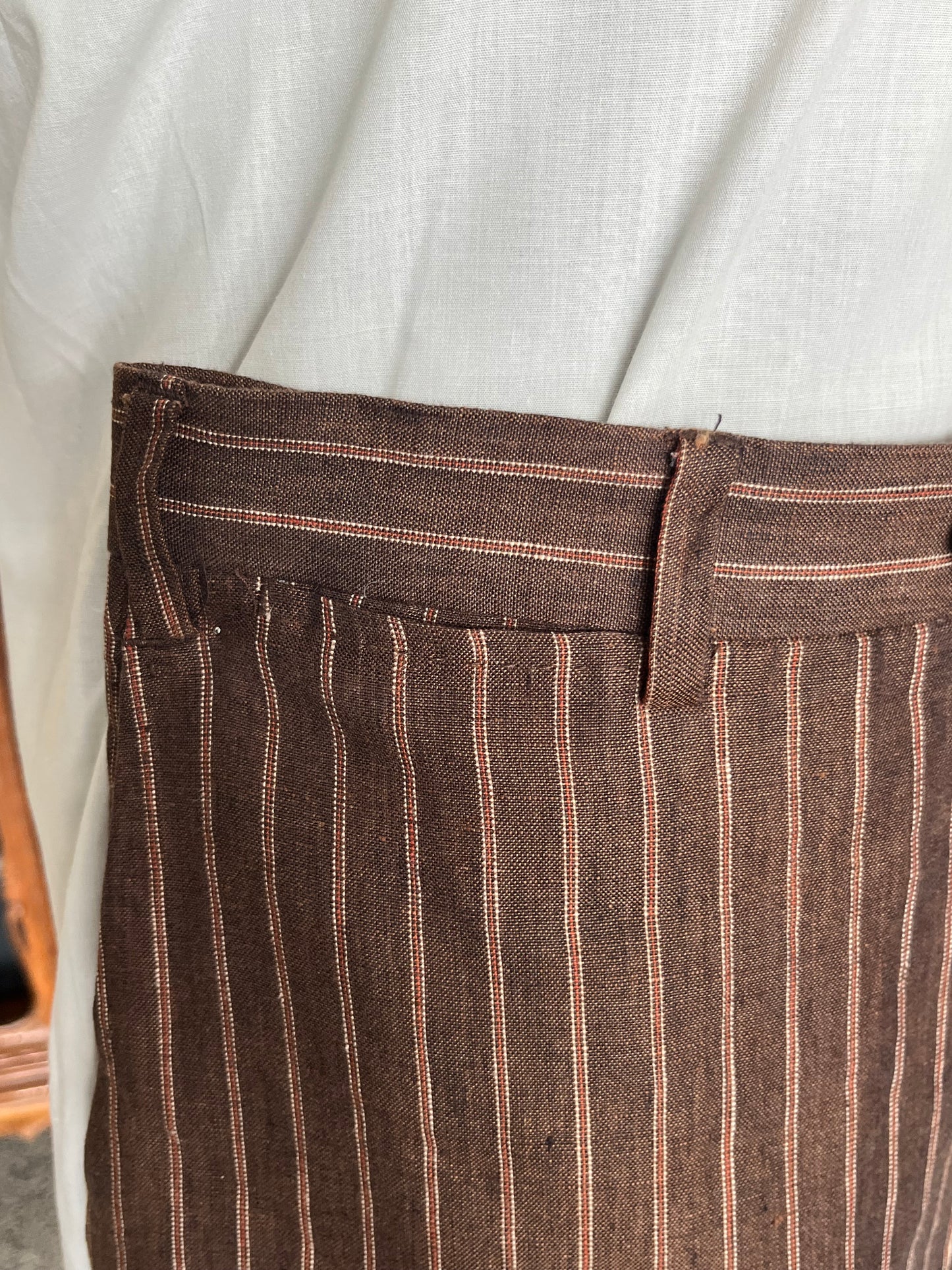 Completo in lino anni '90 tg. 46-48