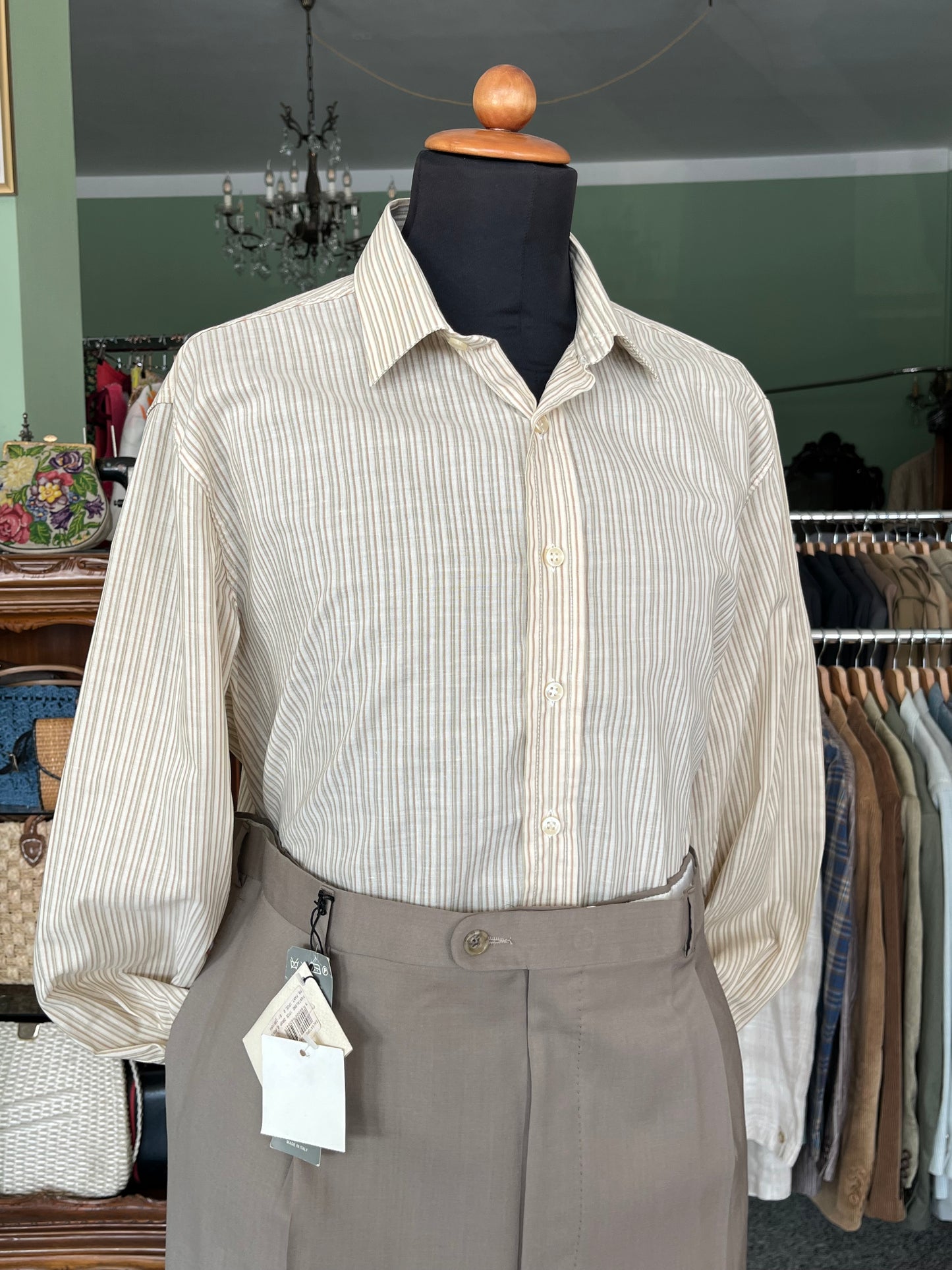 Camicia anni ‘70 a righe NOS