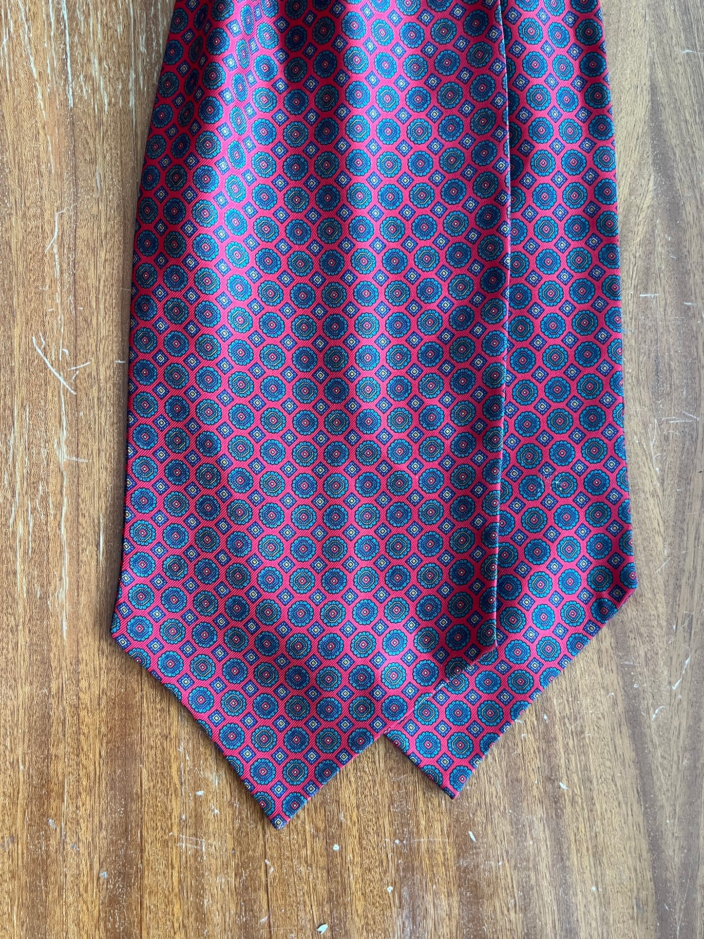 Ascot seta micro-fantasia