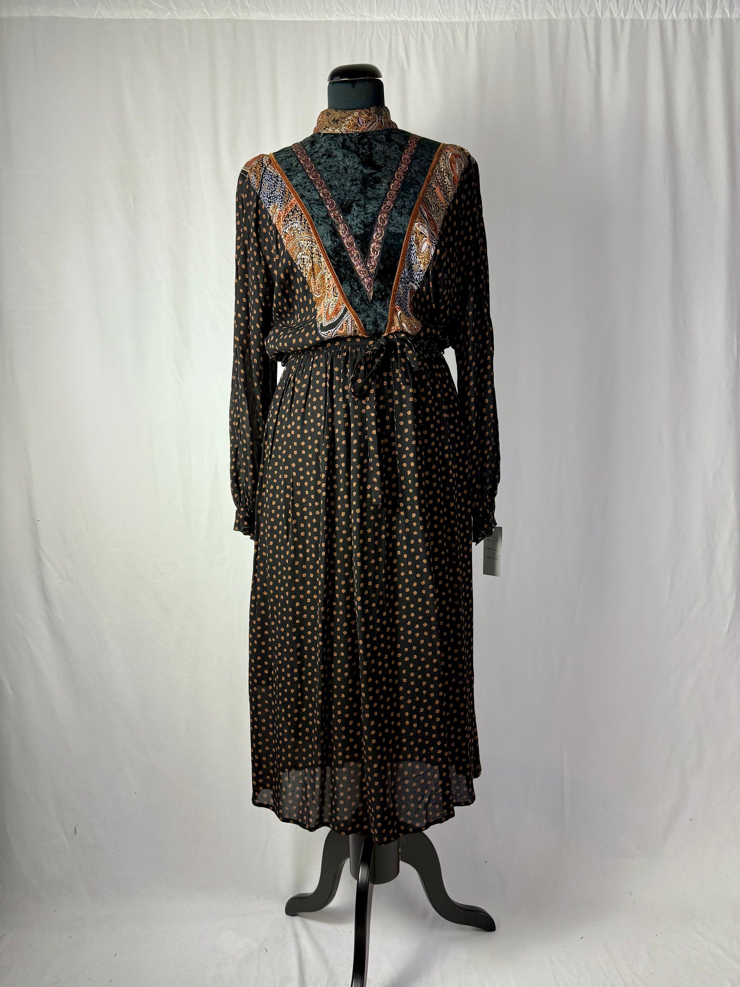 Abito fine anni ‘70 boho chic - TG. 42/44