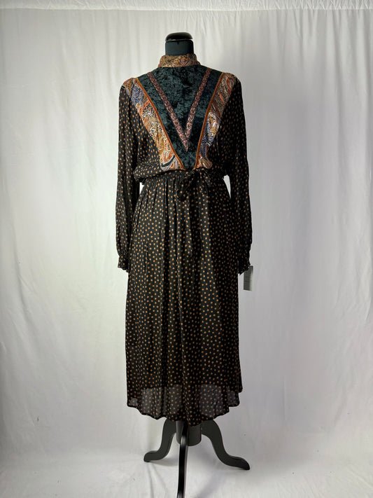 Abito fine anni ‘70 boho chic - TG. 42/44