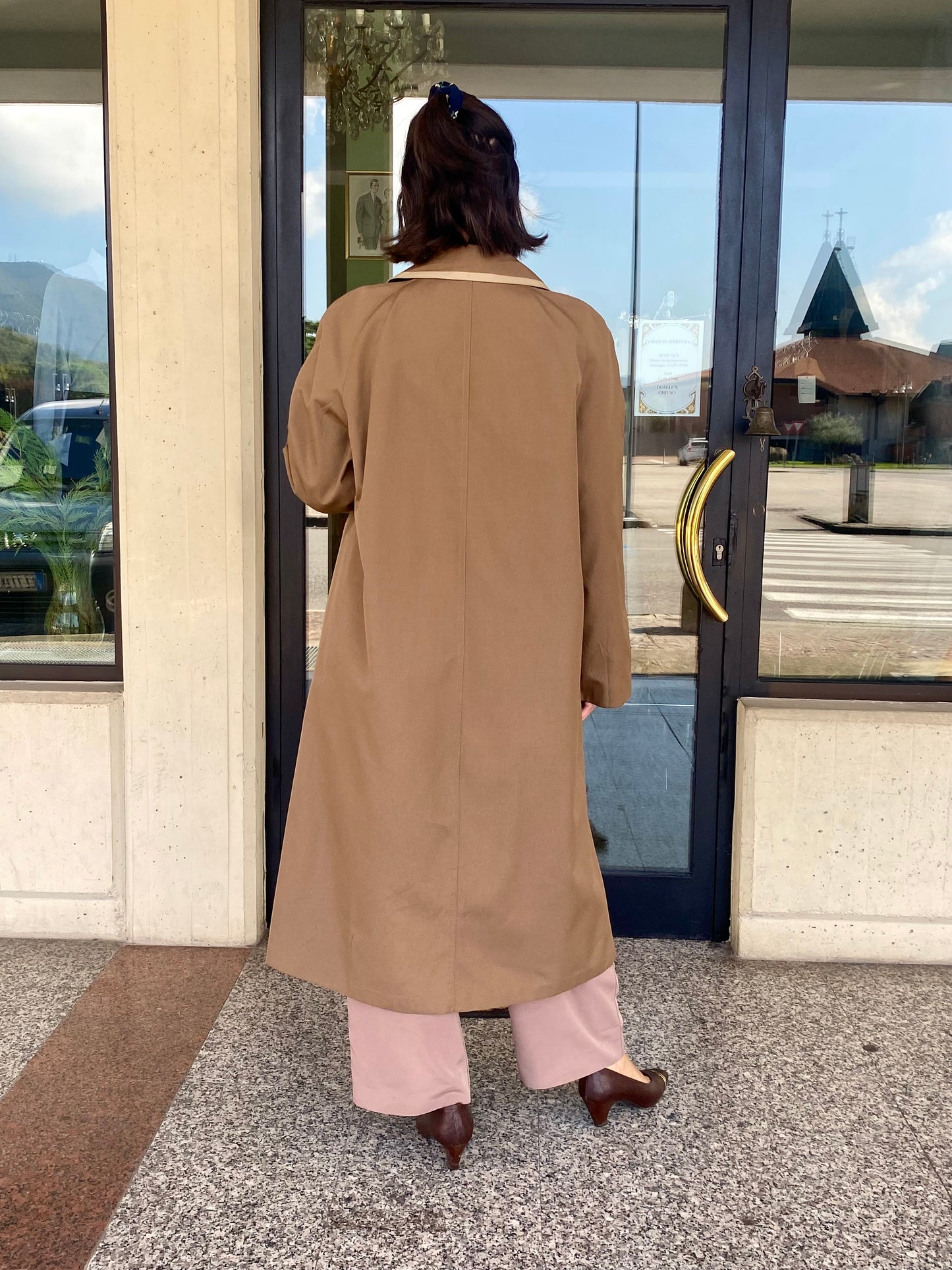 Trench cioccolato - TG. 44/46