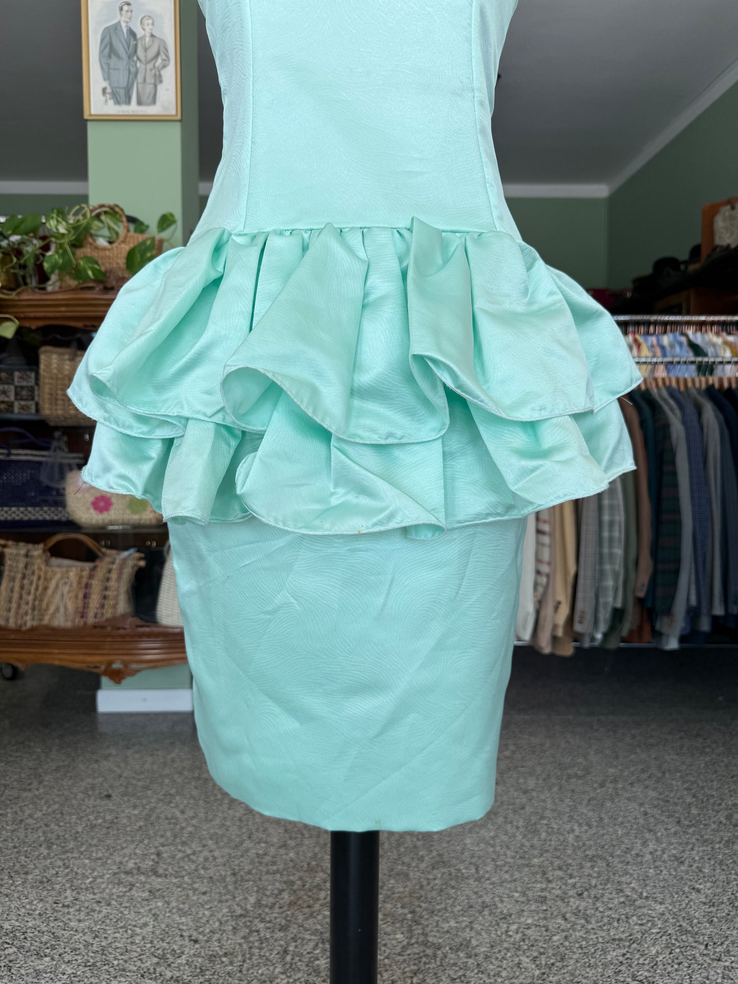 Iconico Party Dress Anni ’80 con Bolerino – Mint Elegance - TG. 38/40