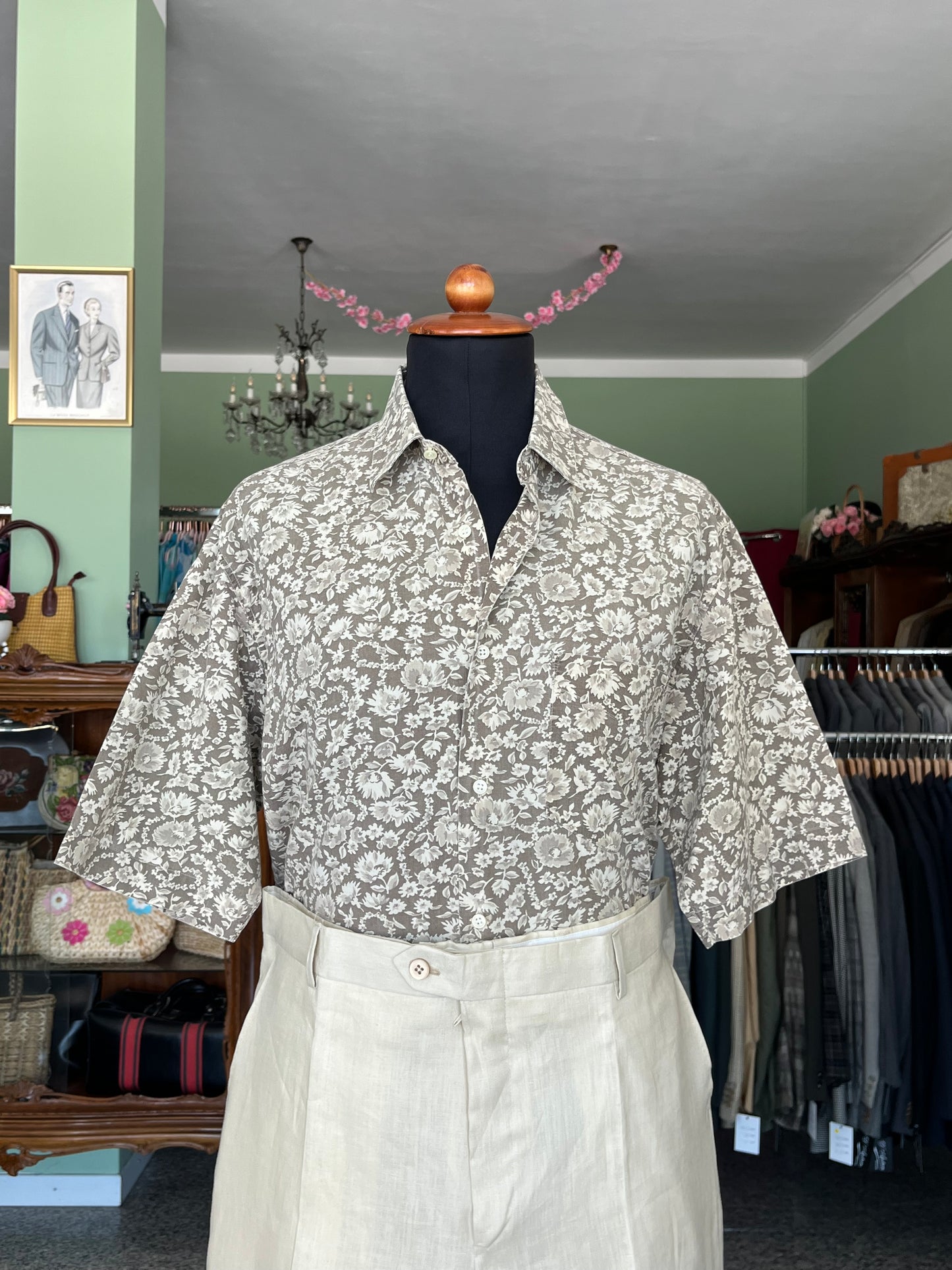 Camicia Benetton a maniche corte tg. S-M