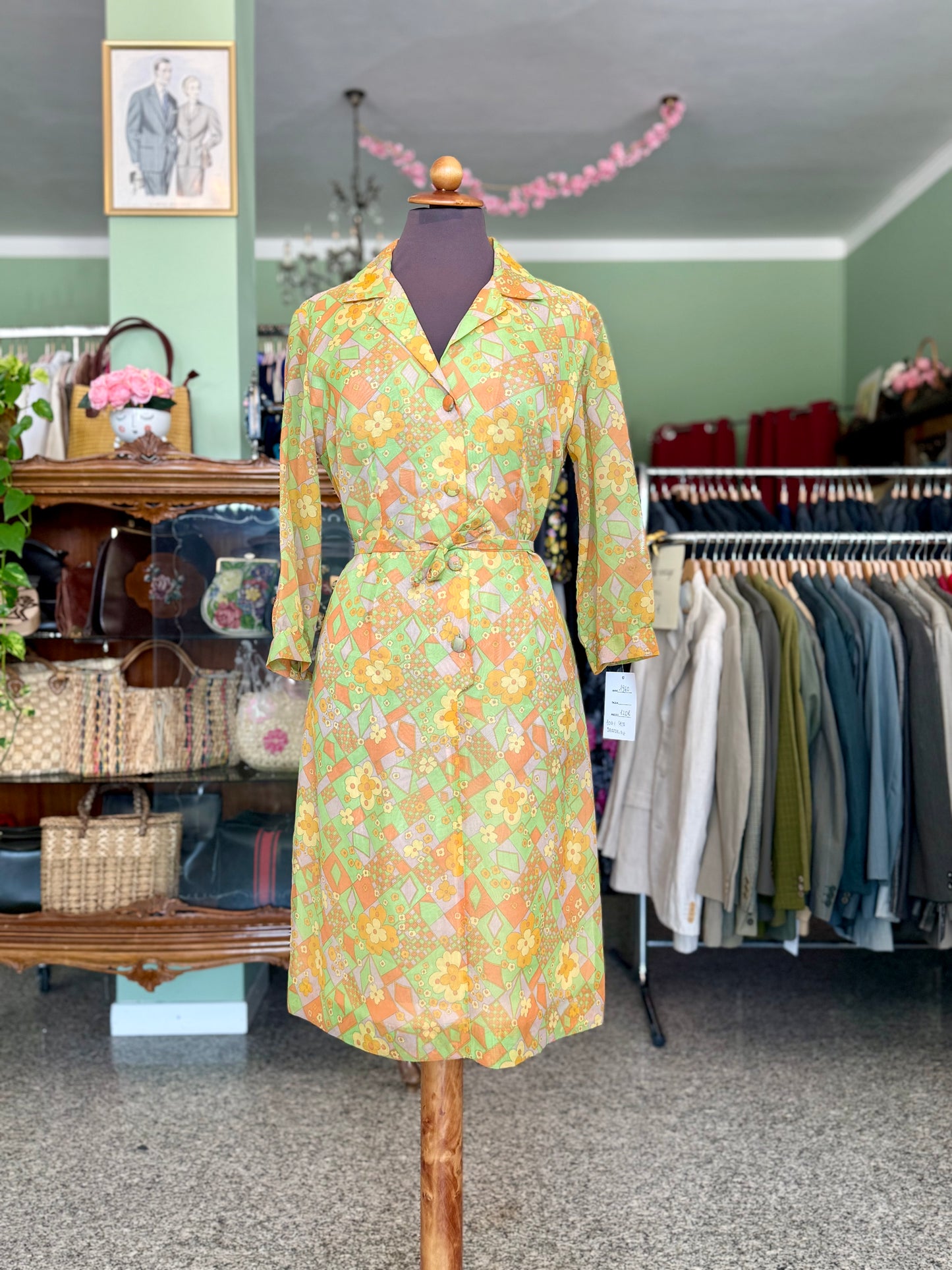 Abito anni ‘60 in organza - TG. 42