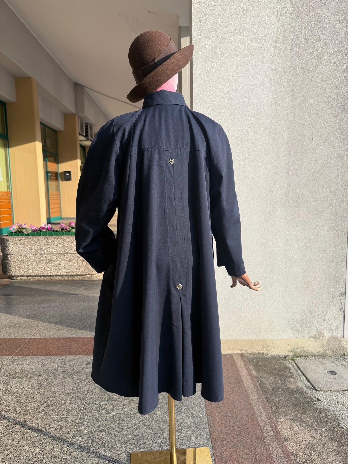 Trench blu navy - TG. 46/48