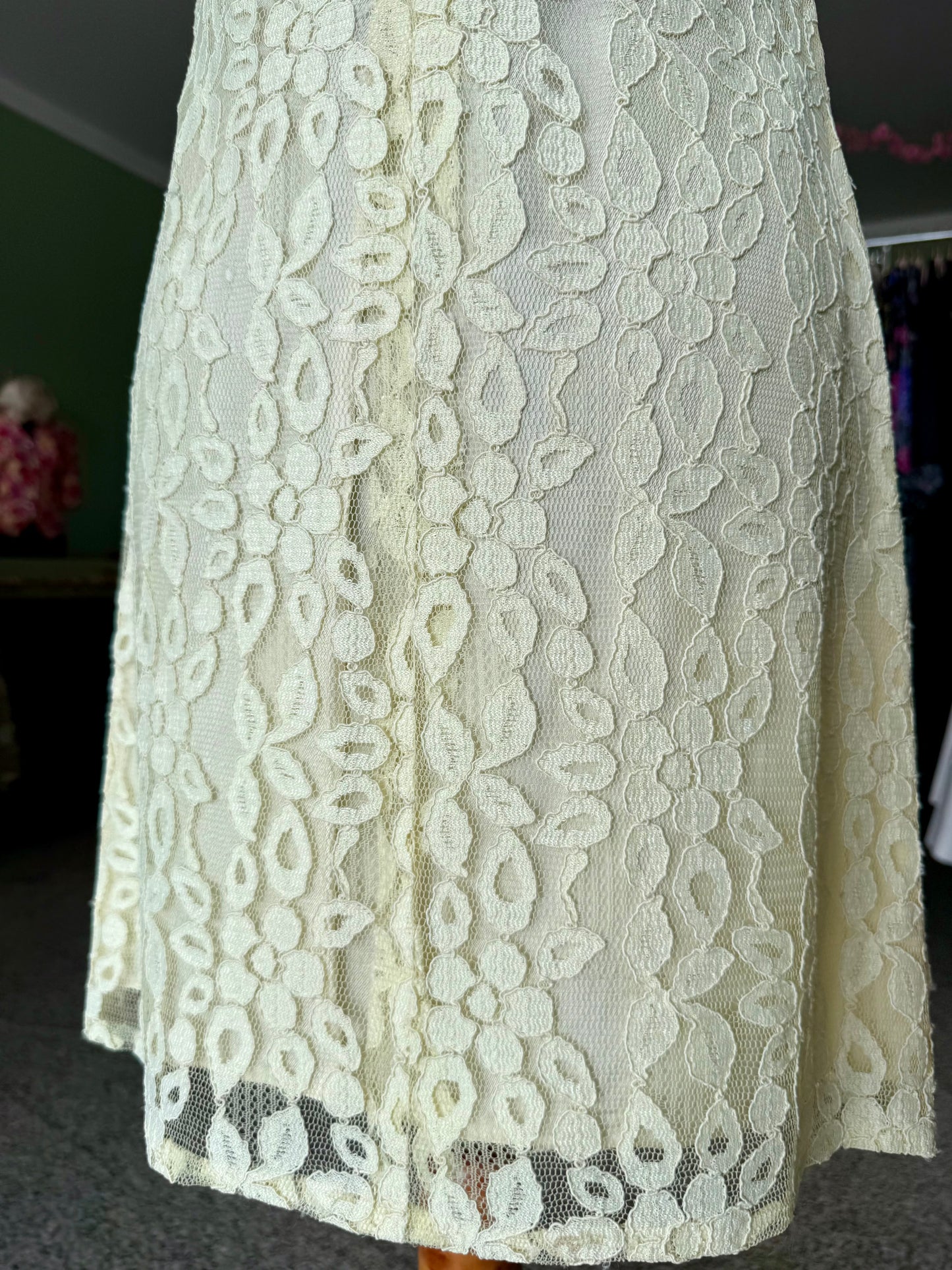 Abito anni ‘60 Crema - TG. 40