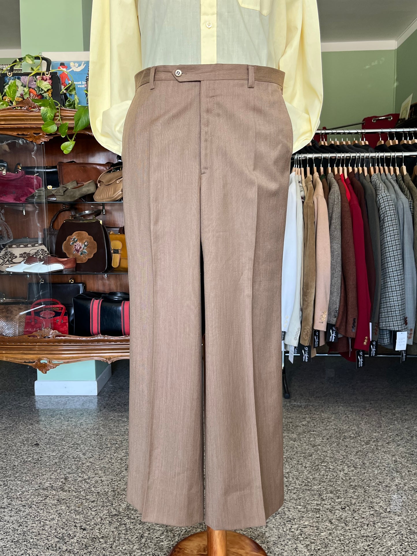 Completo tre pezzi anni '70 tg. 50 drop 1