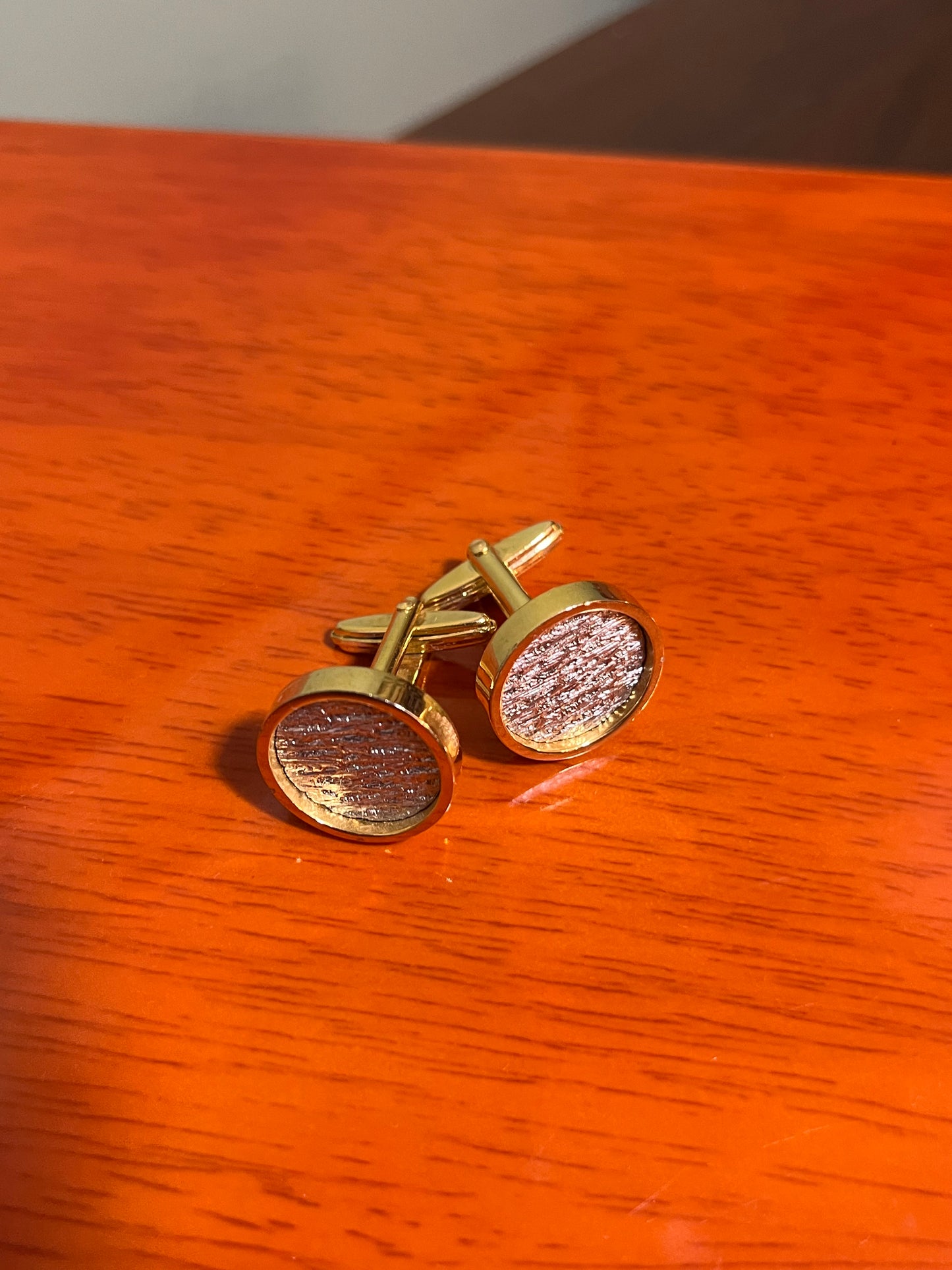 Gemelli dorati tondi