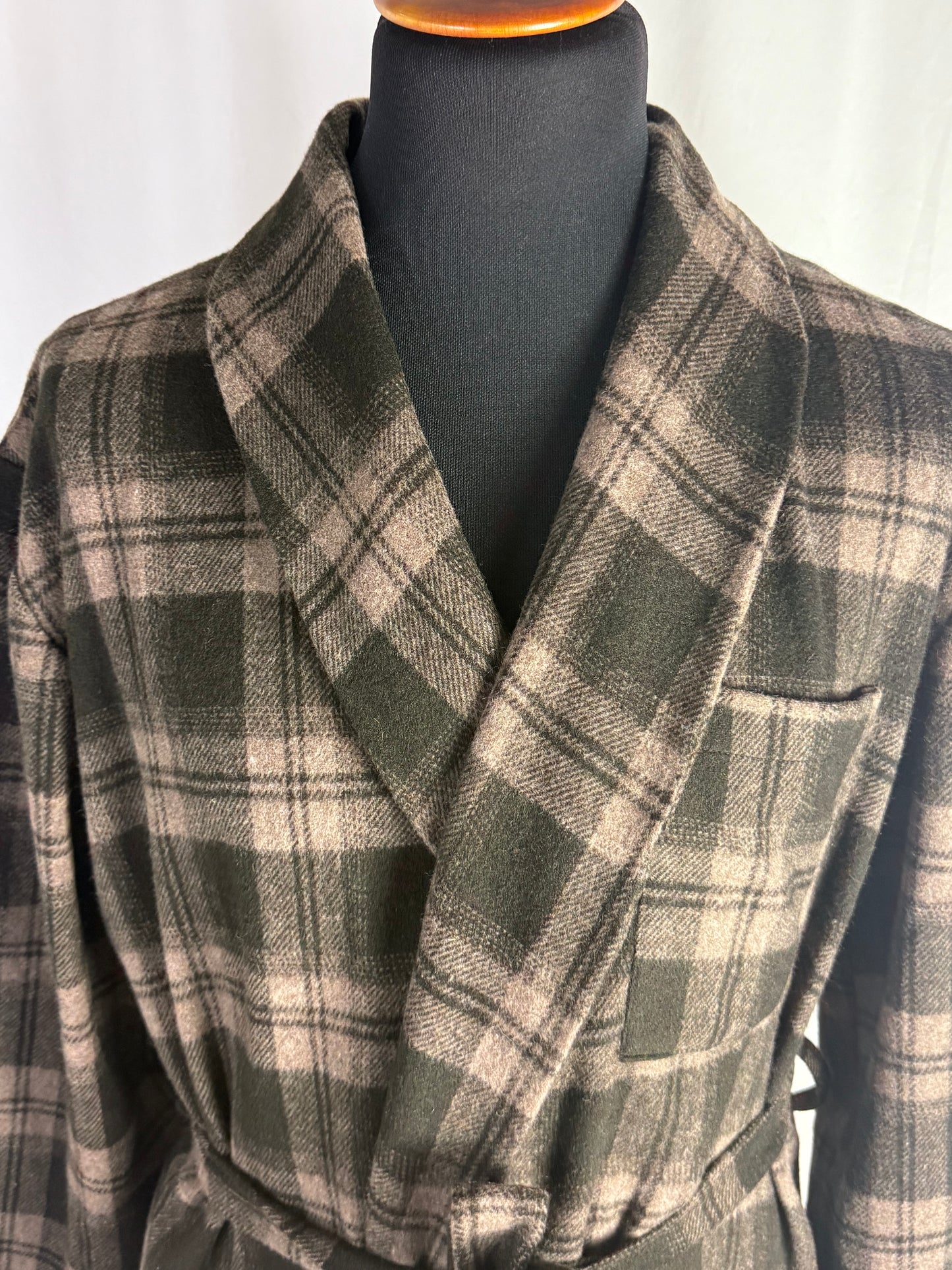 Giacca da camera a quadri - TG. XL