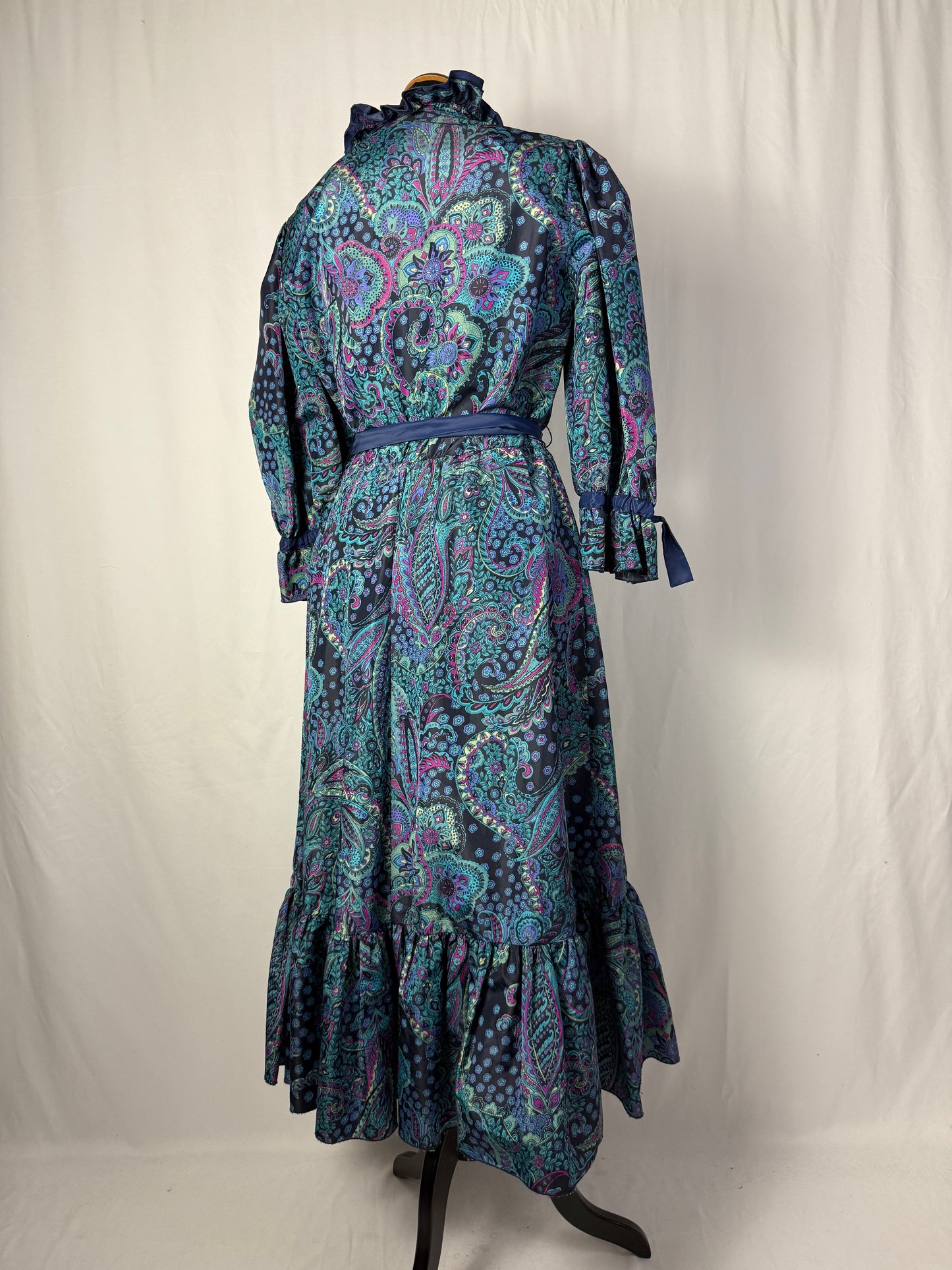 Abito anni ’80 con fantasia paisley - TG. 40/42