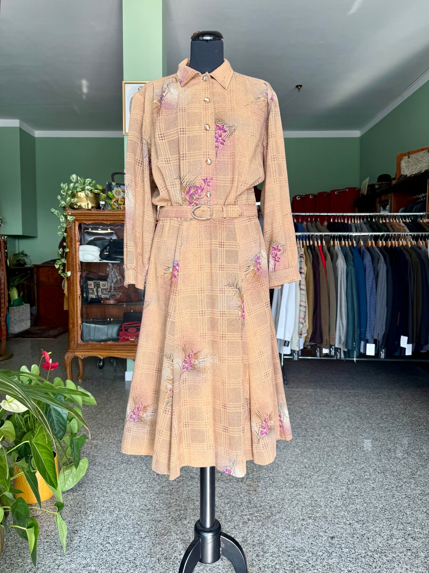 Abito sartoriale in crepe di lana - TG. 46