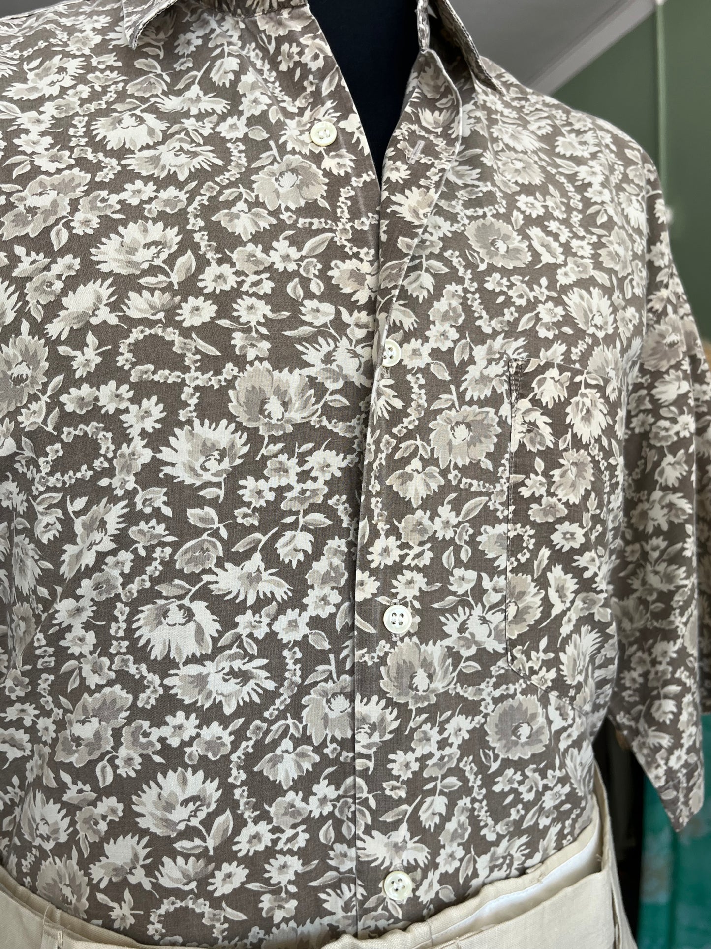 Camicia Benetton a maniche corte tg. S-M