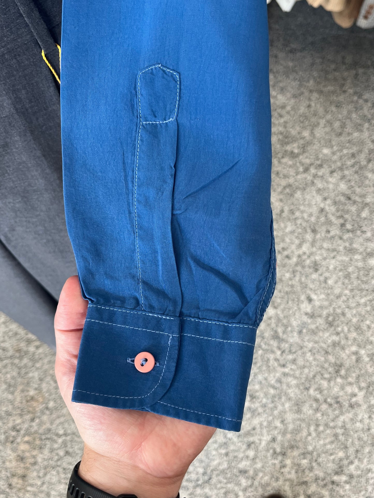 Camicia in cupro anni ‘80 tg. M-L