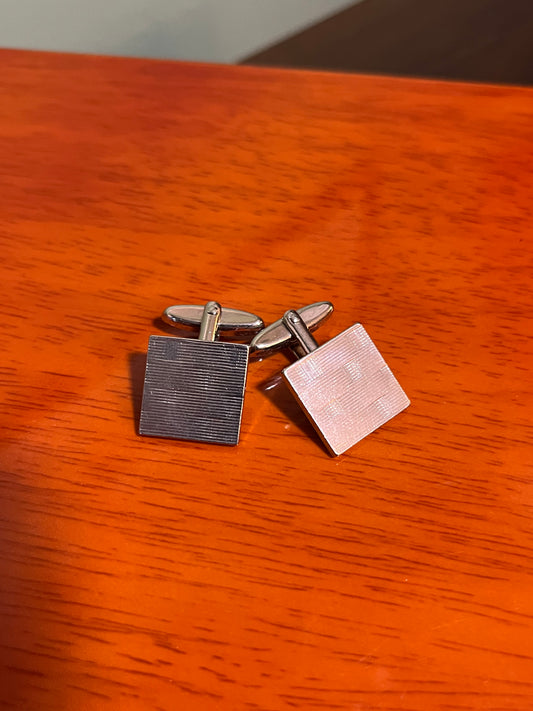 Gemelli argentati quadrati