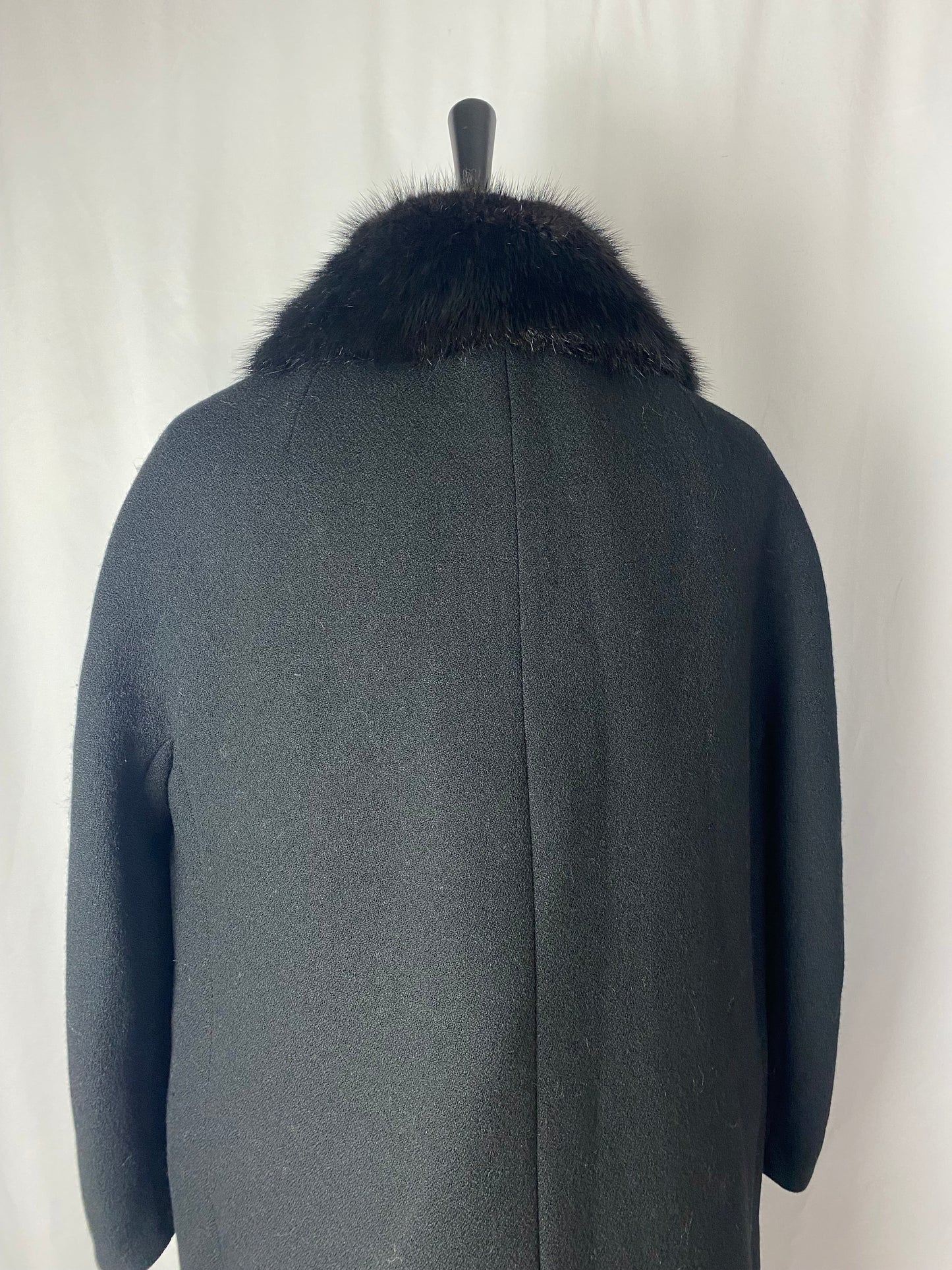 Cappotto anni ‘60 nero - TG. 44/46 circa