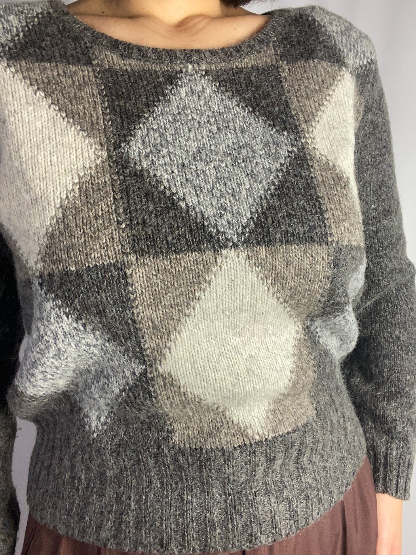 Pullover con rombi - TG. 40/42
