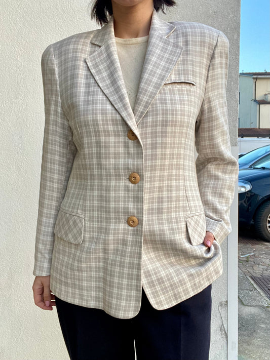 Giacca a quadri - TG. 42