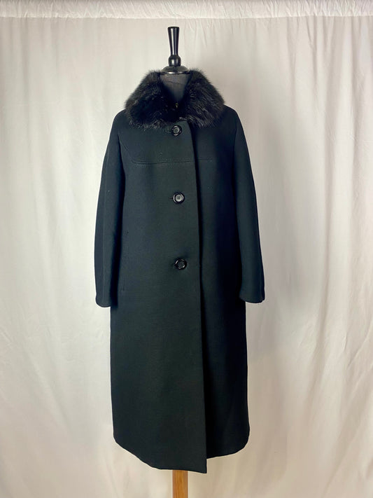Cappotto anni ‘60 nero - TG. 44/46 circa
