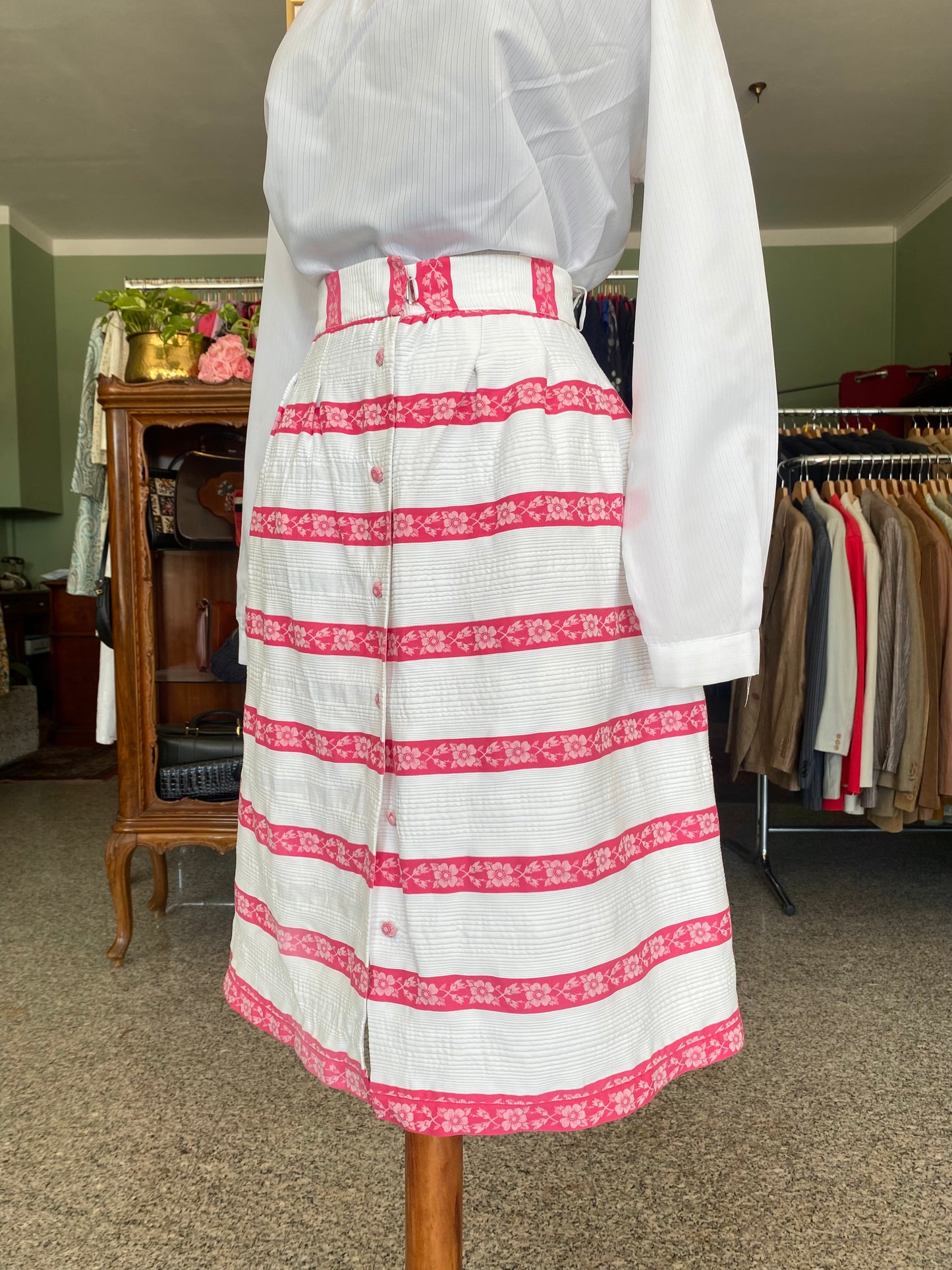 Gonna anni ‘60 piquet di cotone - TG. 42