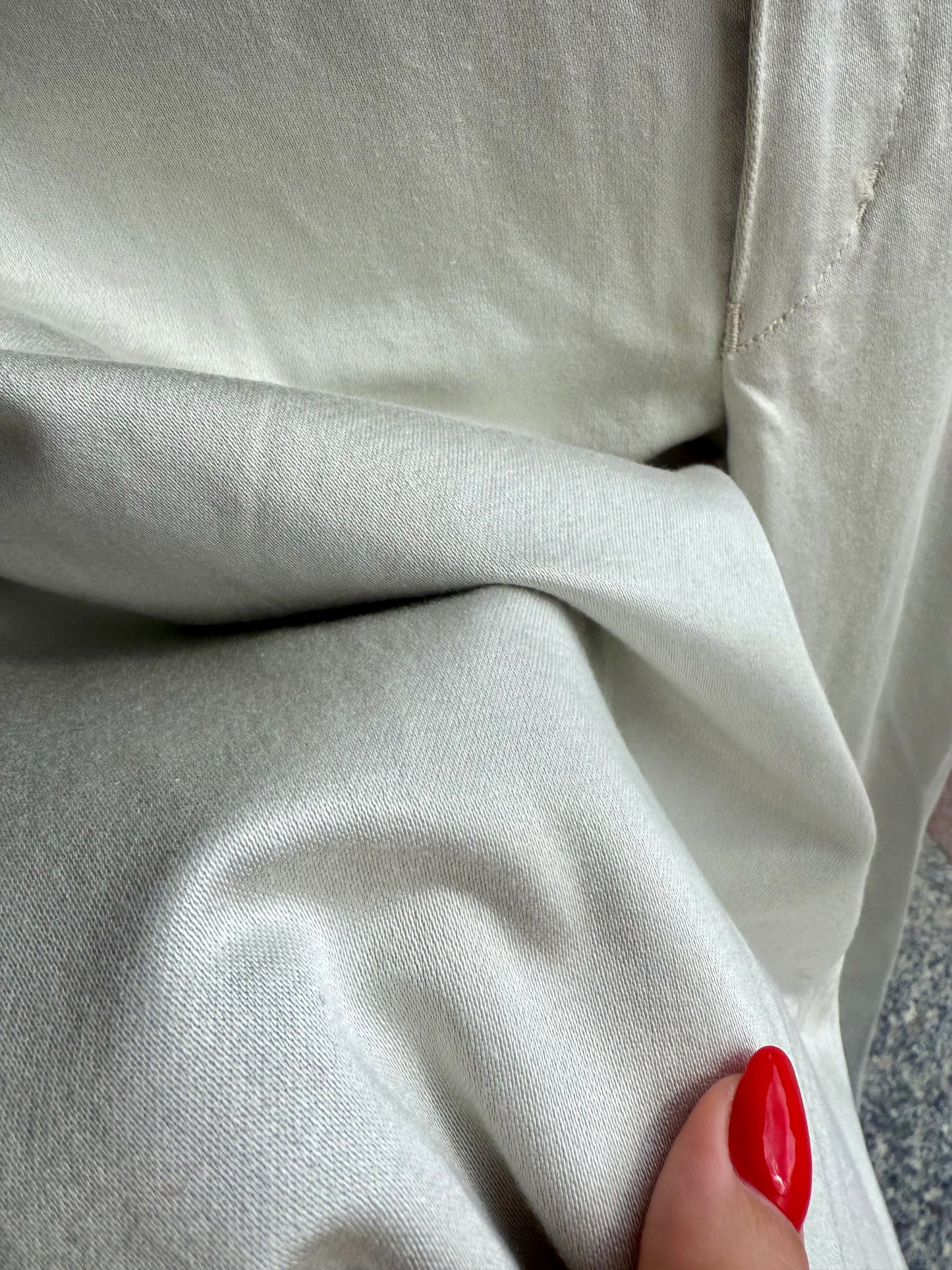 Pantaloni bianco ghiaccio - TG. 50