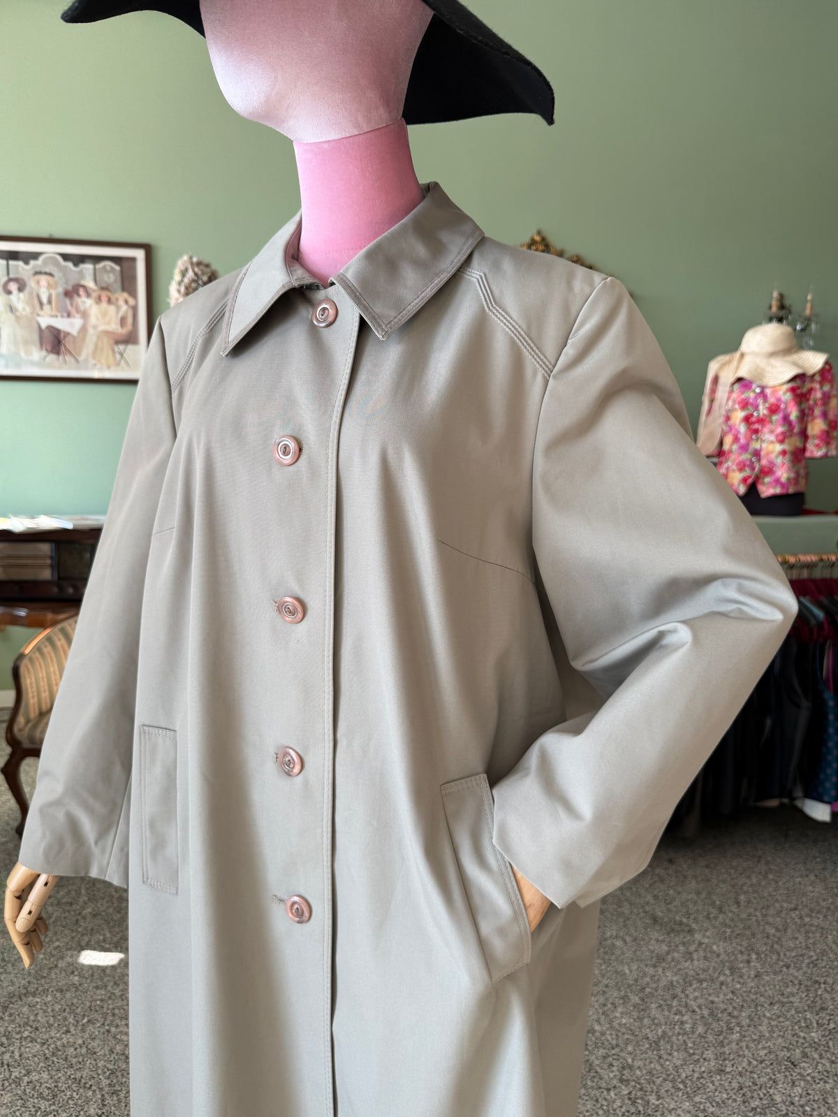 Trench anni ‘70 avorio - TG.