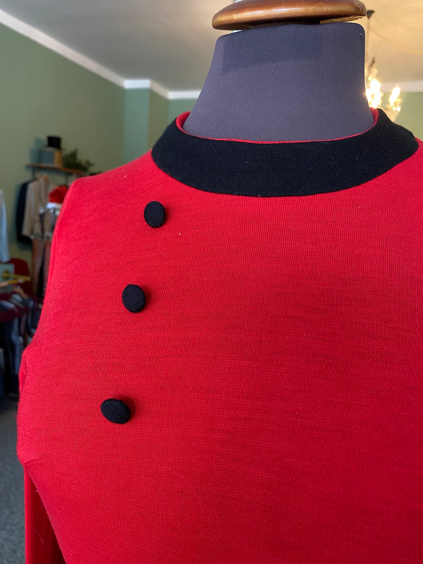 Mini dress anni ‘70 rosso - TG. 38