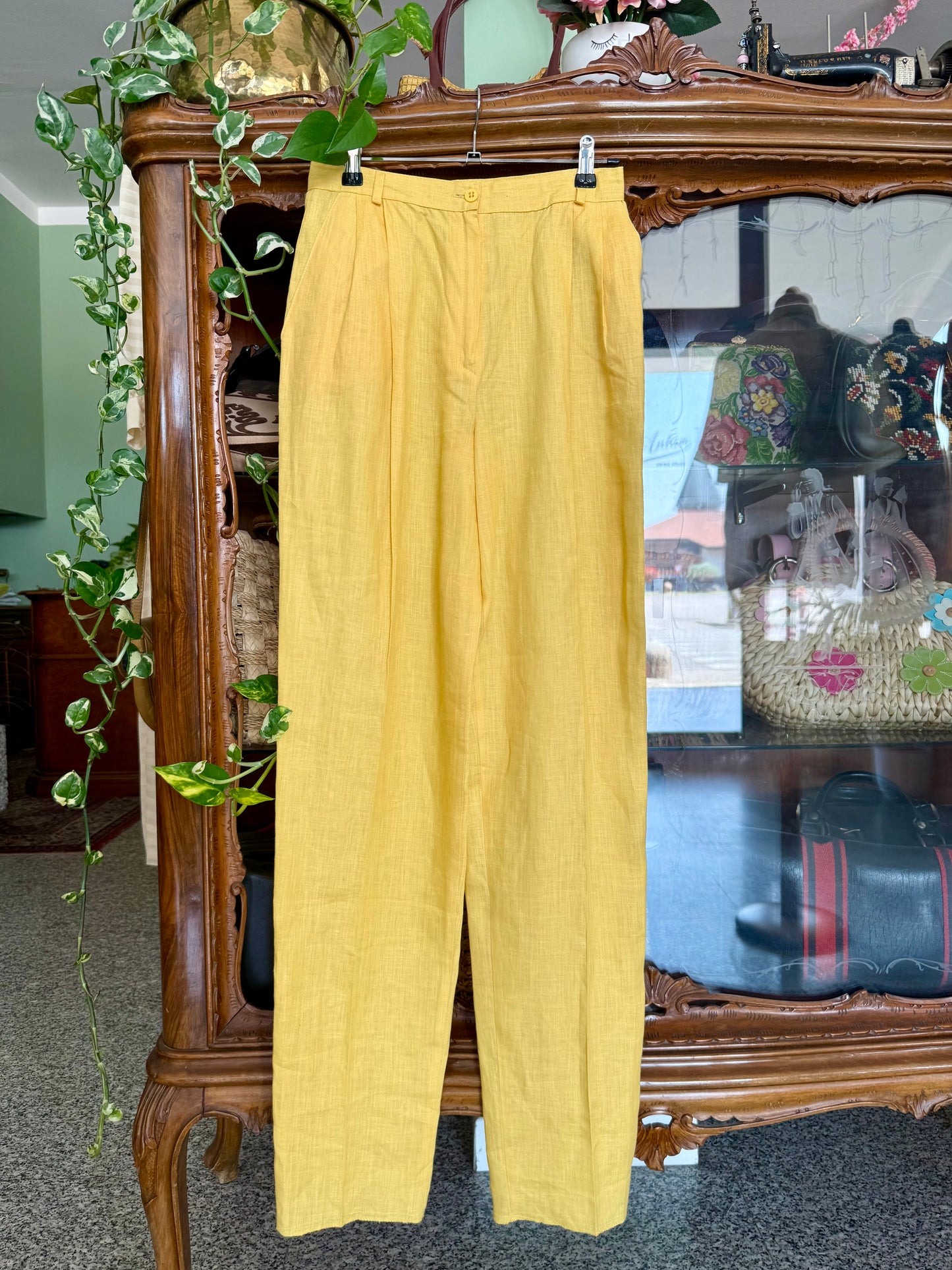 Pantaloni 100% lino - TG. 40