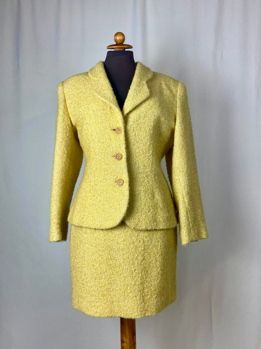 Tailleur in bouclé di lana - TG. 38/40